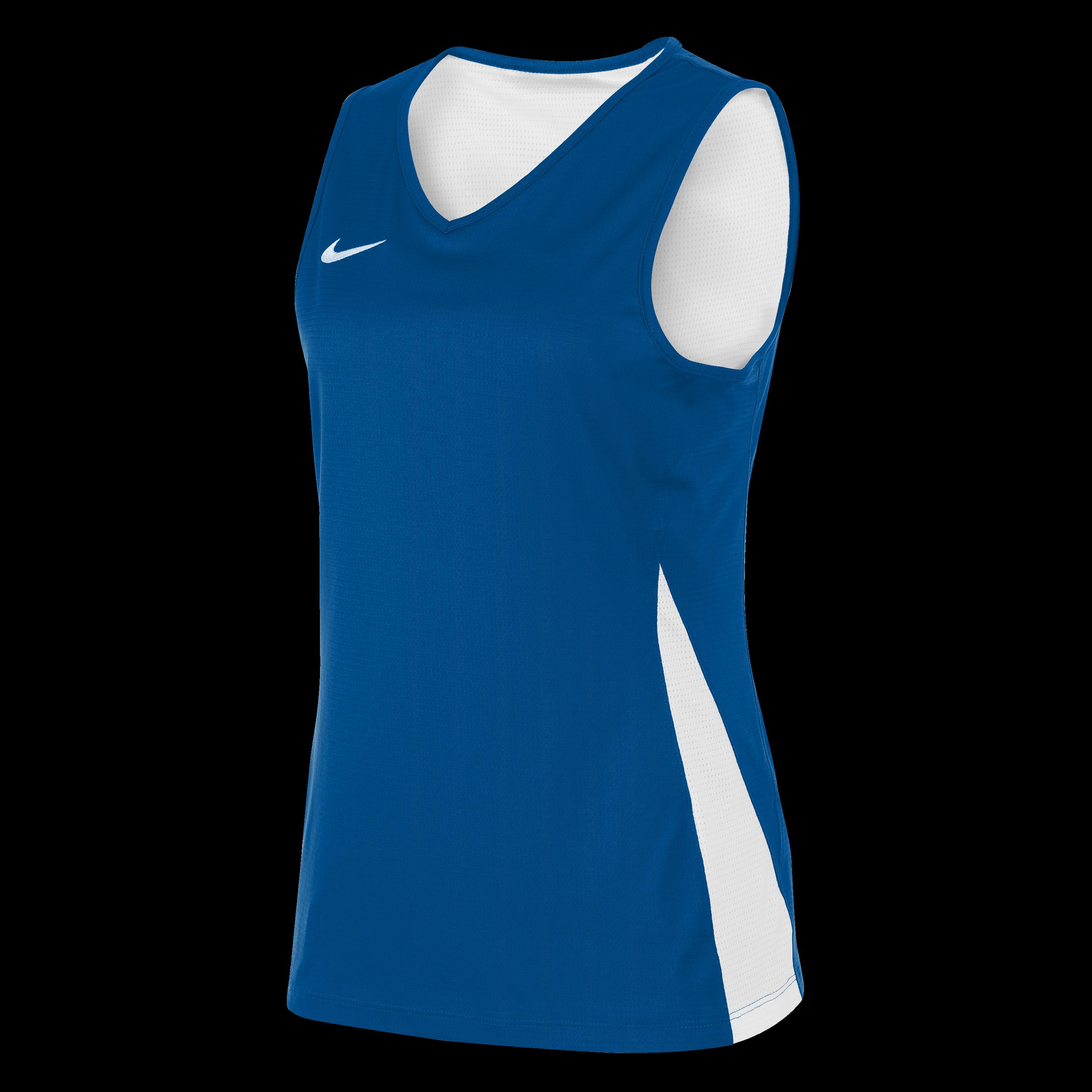 Nike Women's Performance Basketball Jersey - Royl Blue/White - 16 (XL)