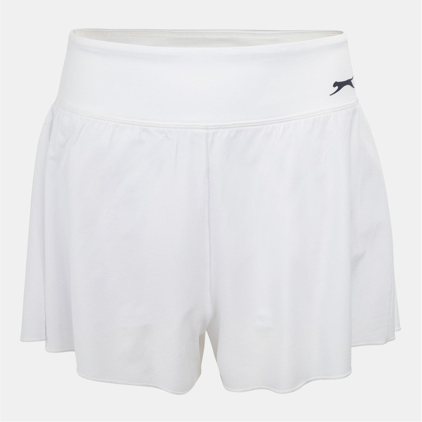 White - Slazenger - Women's Performance Tennis Shorts - 1
