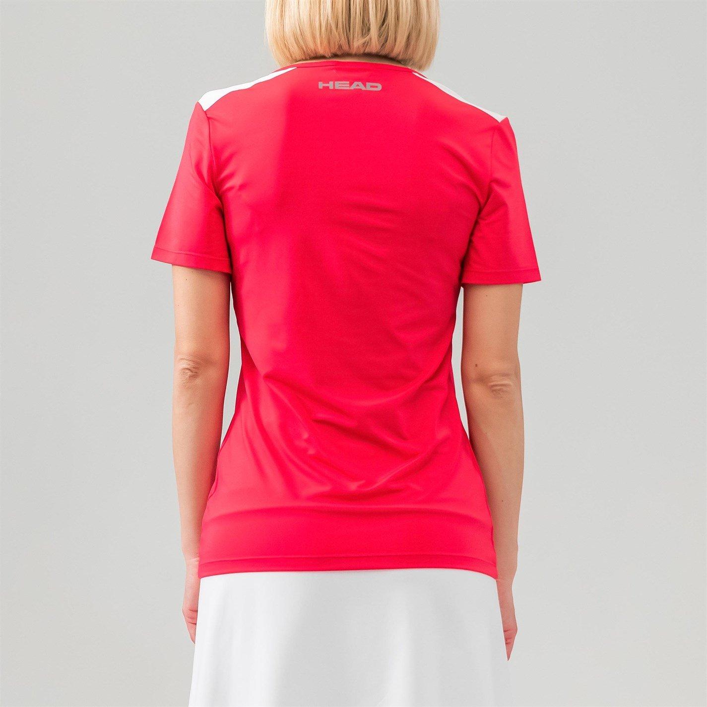 Pink - HEAD - Club Tech T-Shirt Womens - 4
