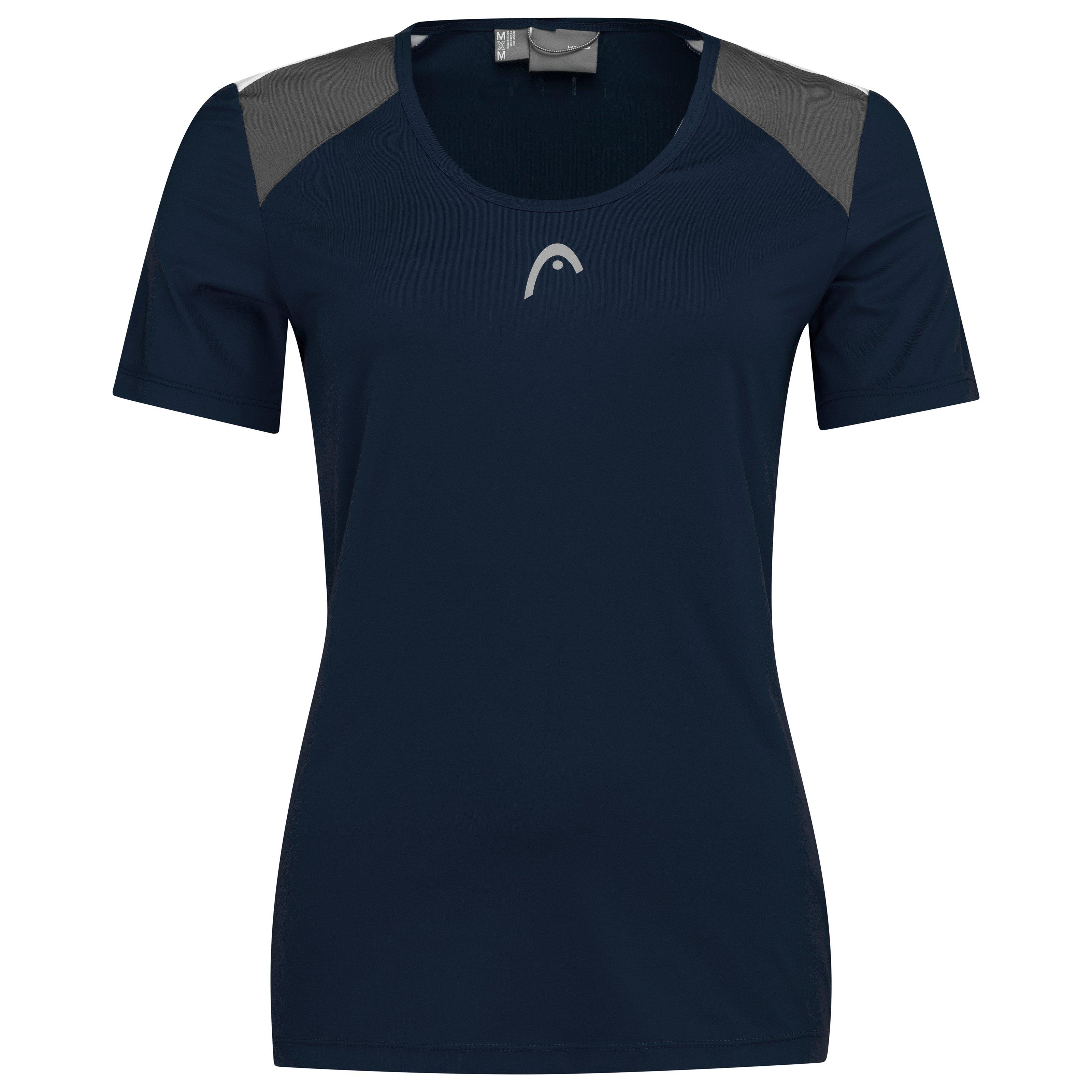 Dark Blue - HEAD - Club Tech T-Shirt Womens - 1