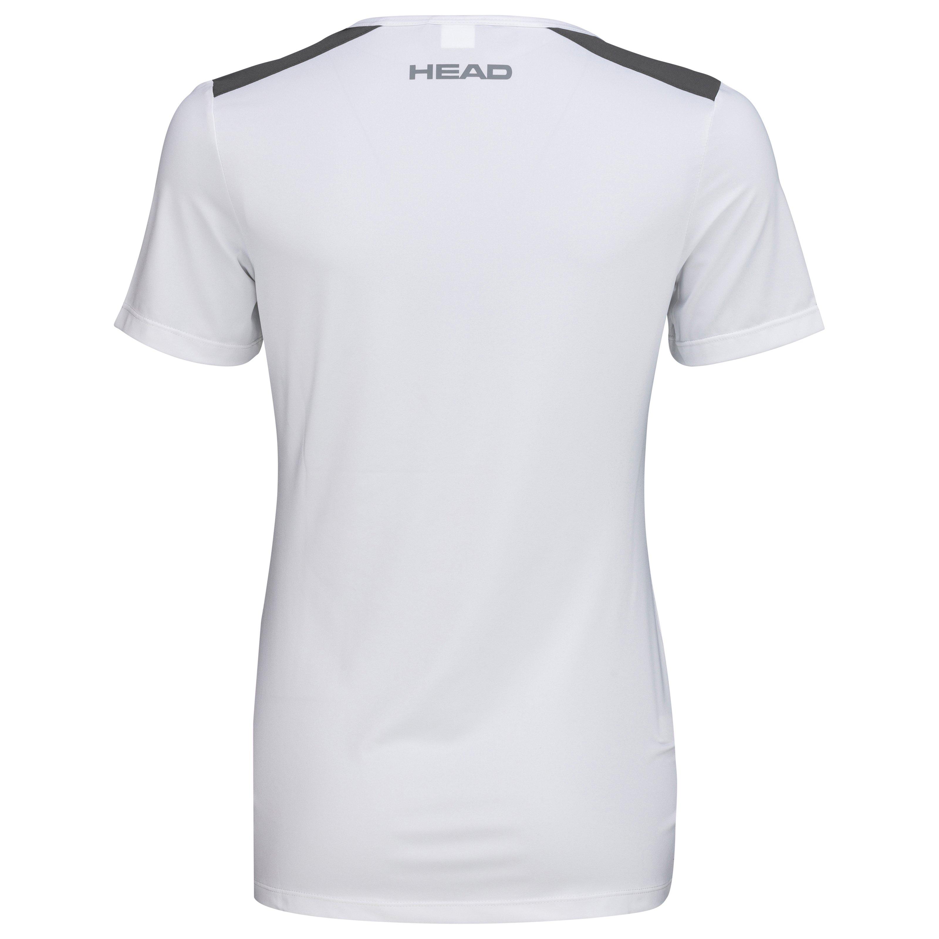 Weiß/Dunkelblau - HEAD - Club Tech T-Shirt Womens - 2