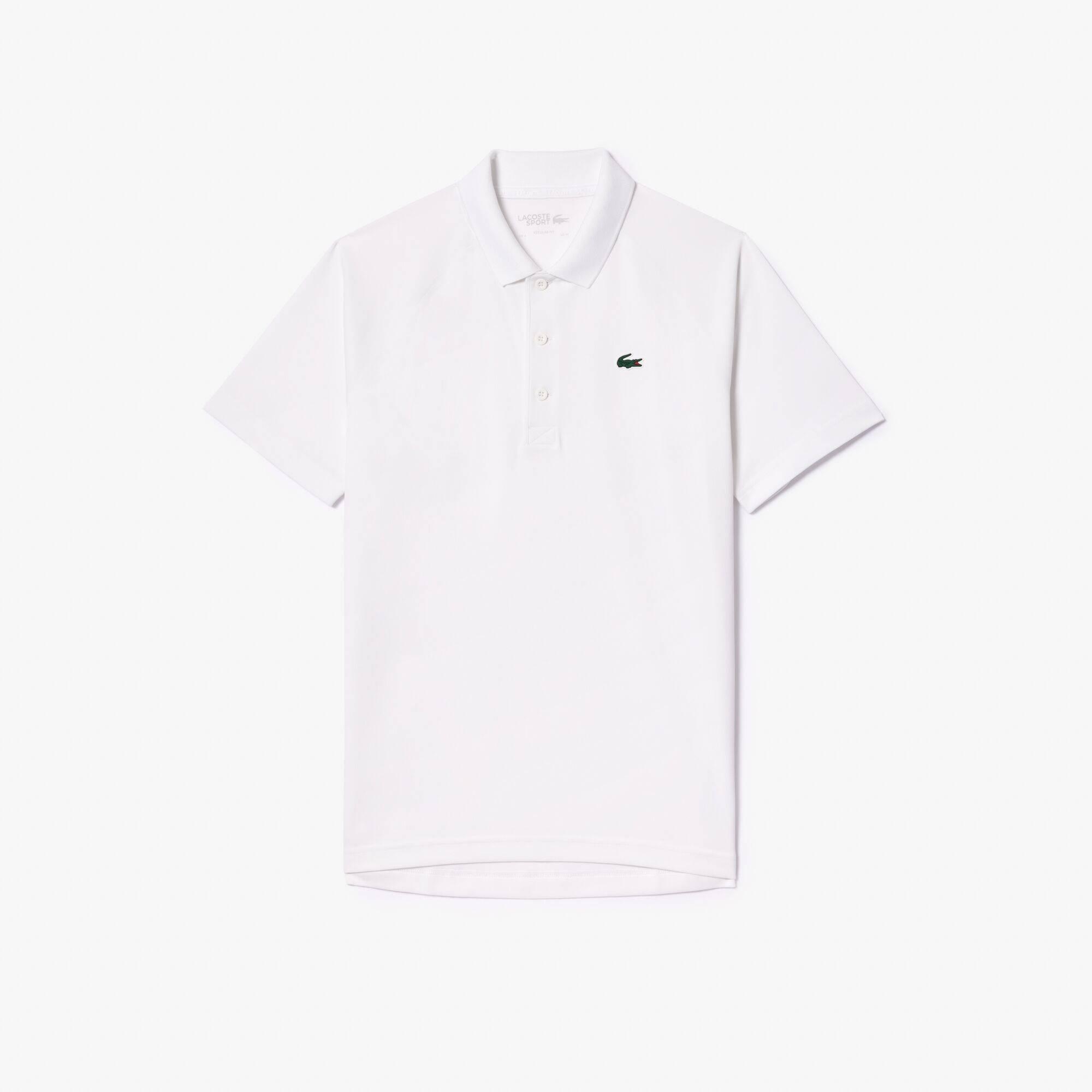 White 001 - Lacoste - Logo Polo Shirt - 1