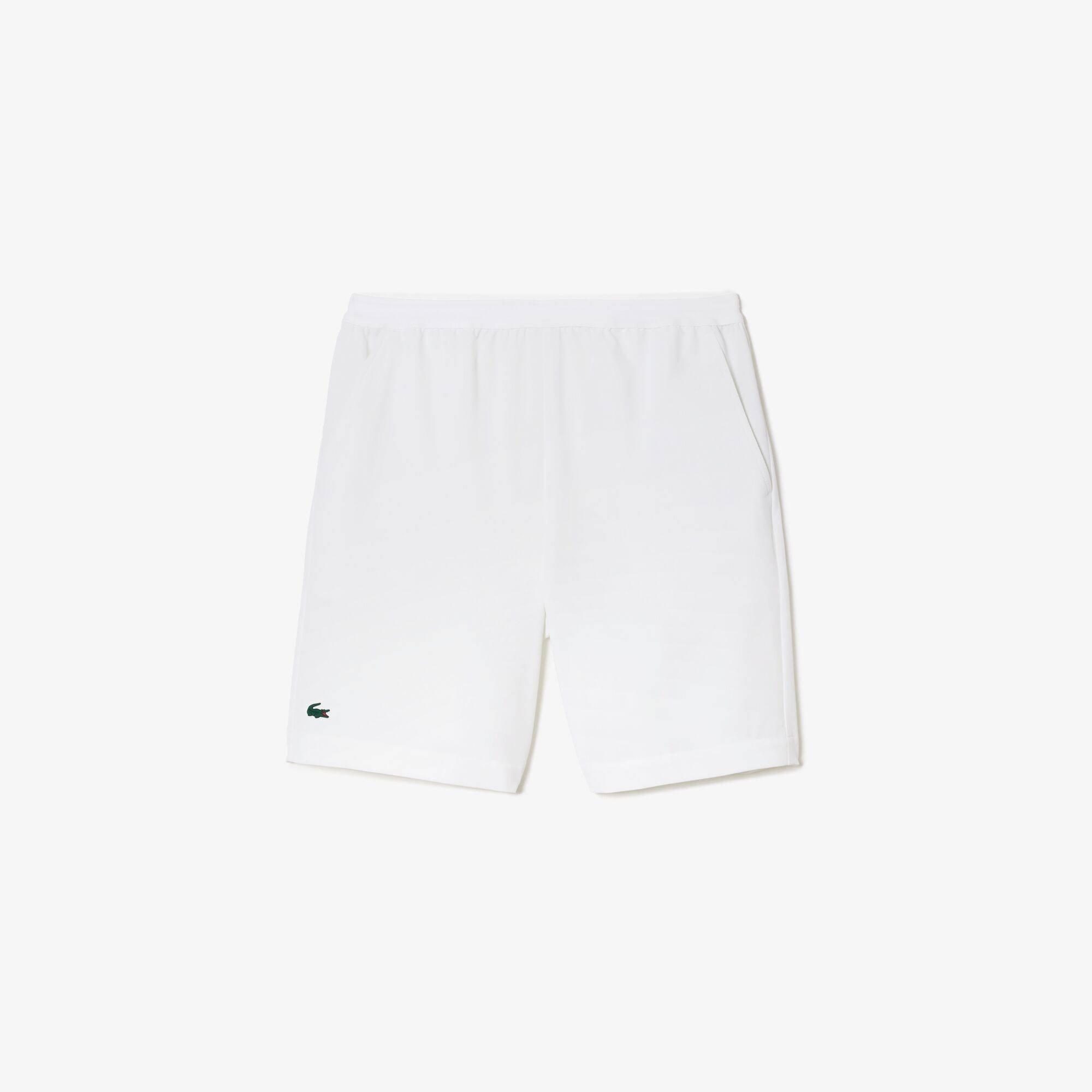 Lacoste Men's Performance Tennis Shorts - White 001 - XL
