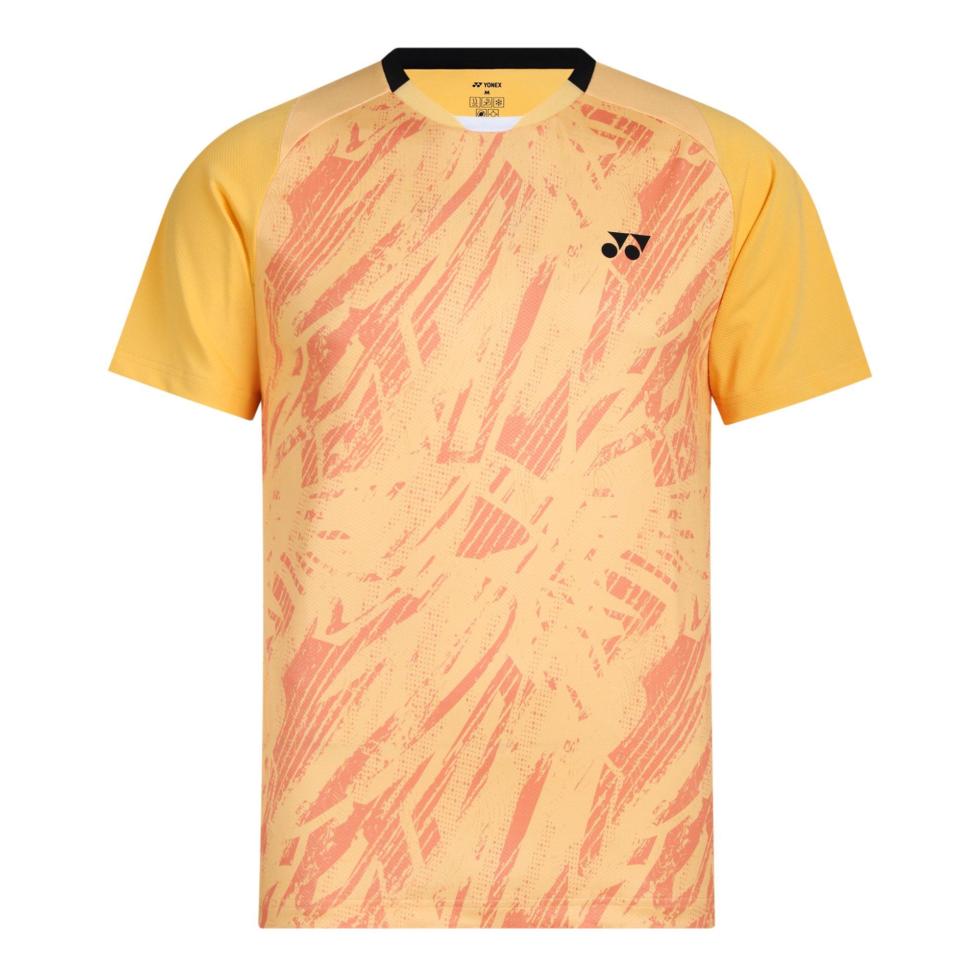 Pale Marigold - Yonex - Men's Active 35 Short Sleeve T-Shirt - 1