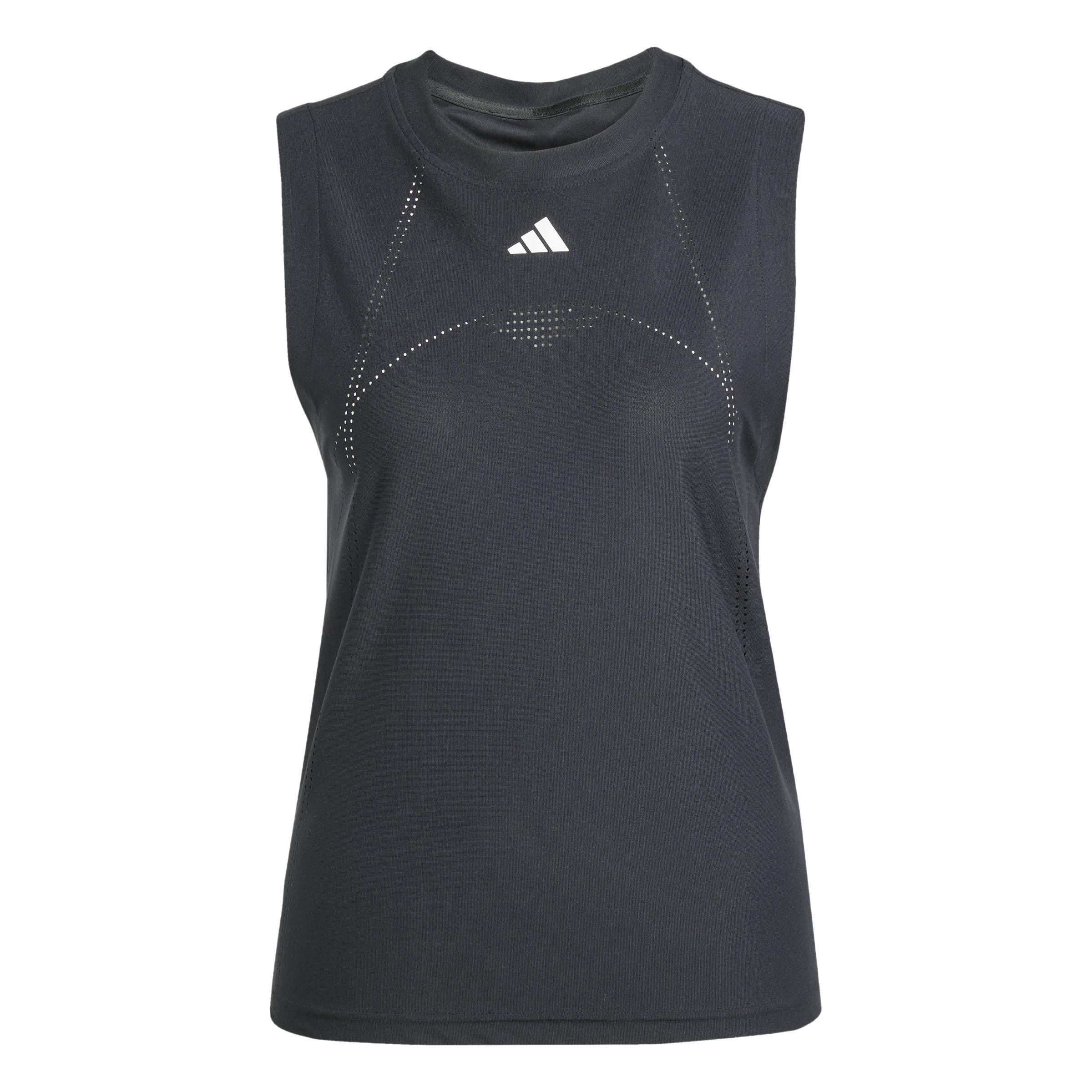 Black - adidas - Roland Garros Match Vest Womens - 1