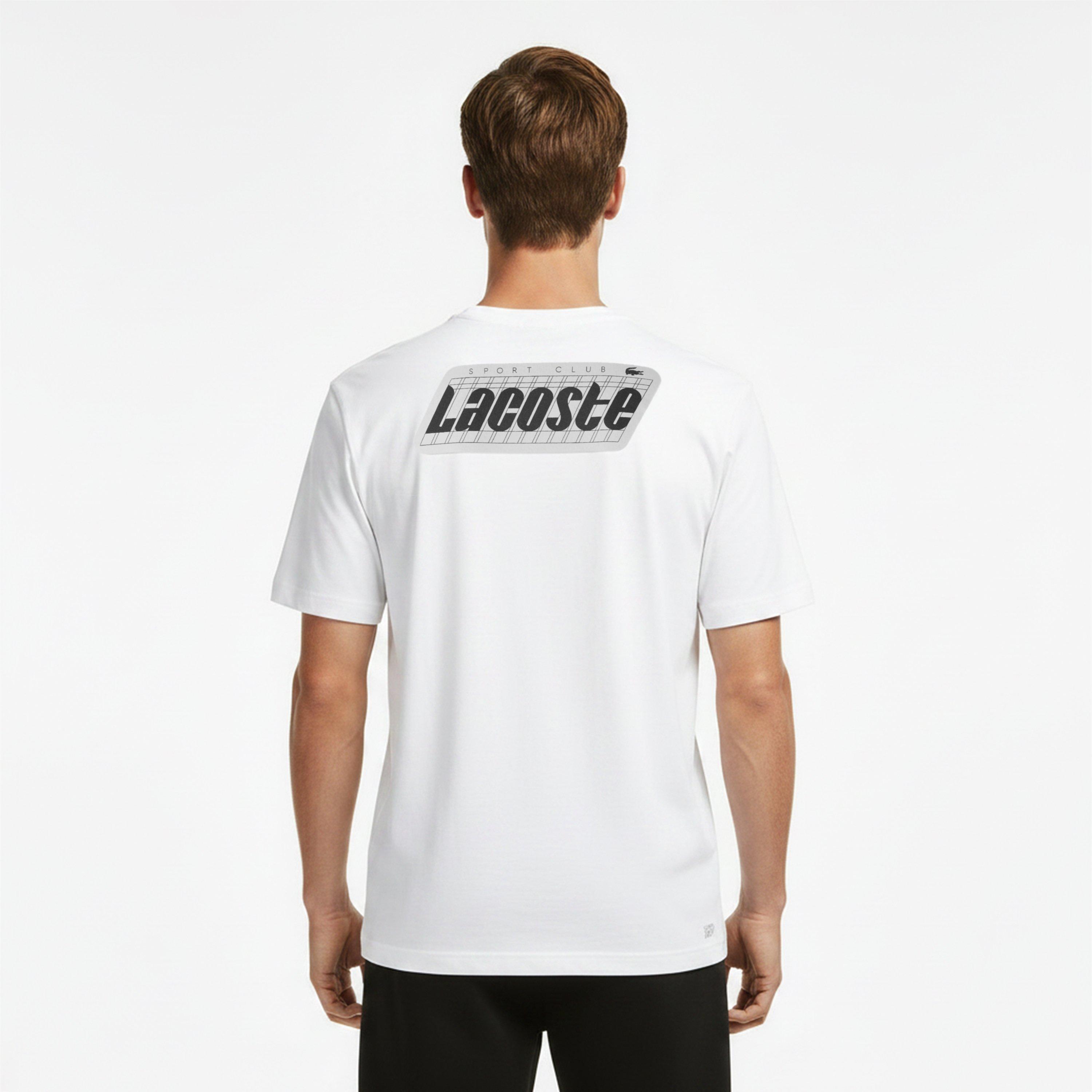 White 001 - Lacoste - Lacoste BackPrint T Sn64 - 2