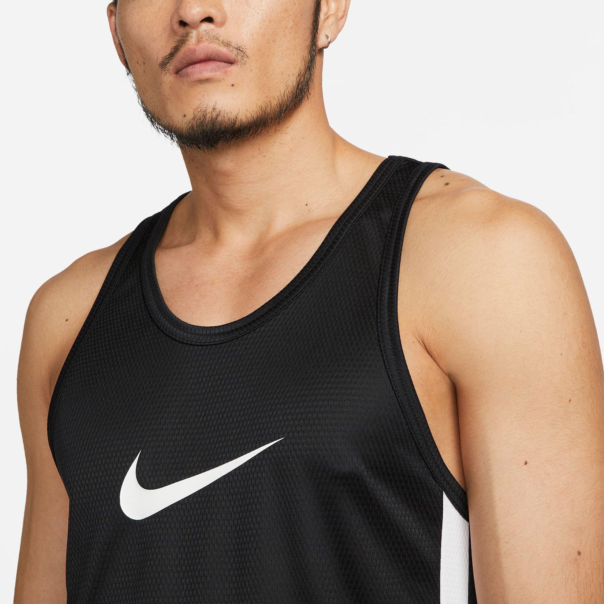 Nike Dri FIT Icon Mens Basketball Jersey Performance Vests Sports