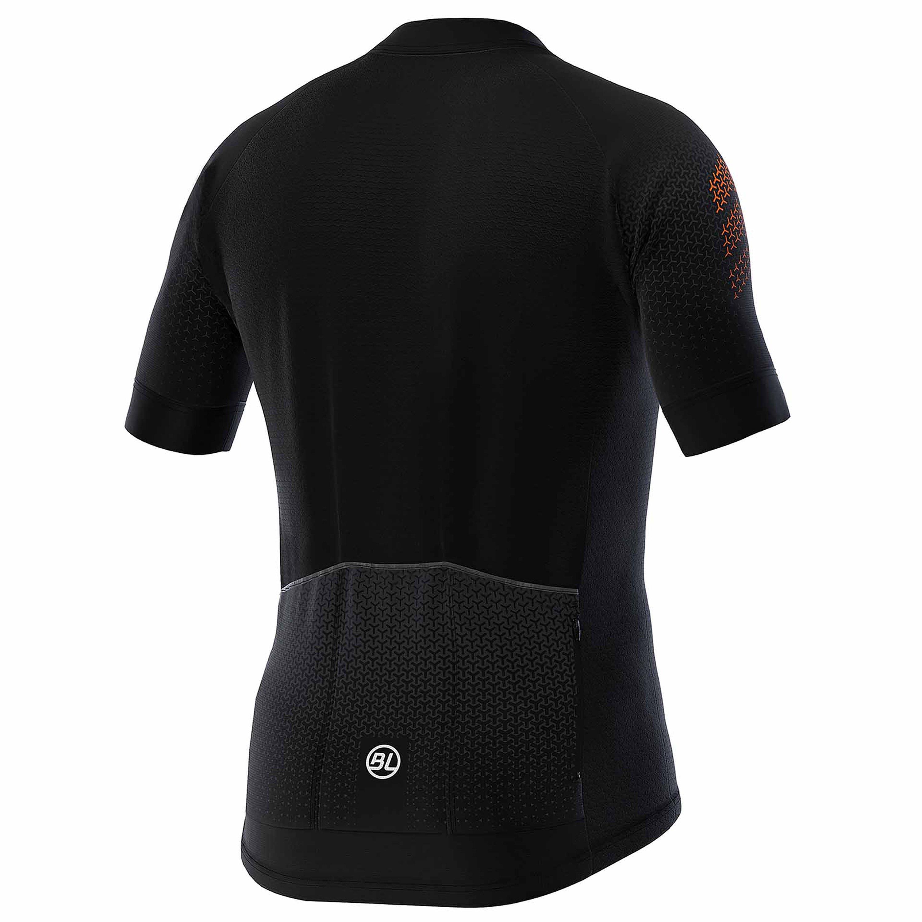 Nero - Bicycle Line - Biella UPF 30+ Short Sleeve Cycling Jersey - 2