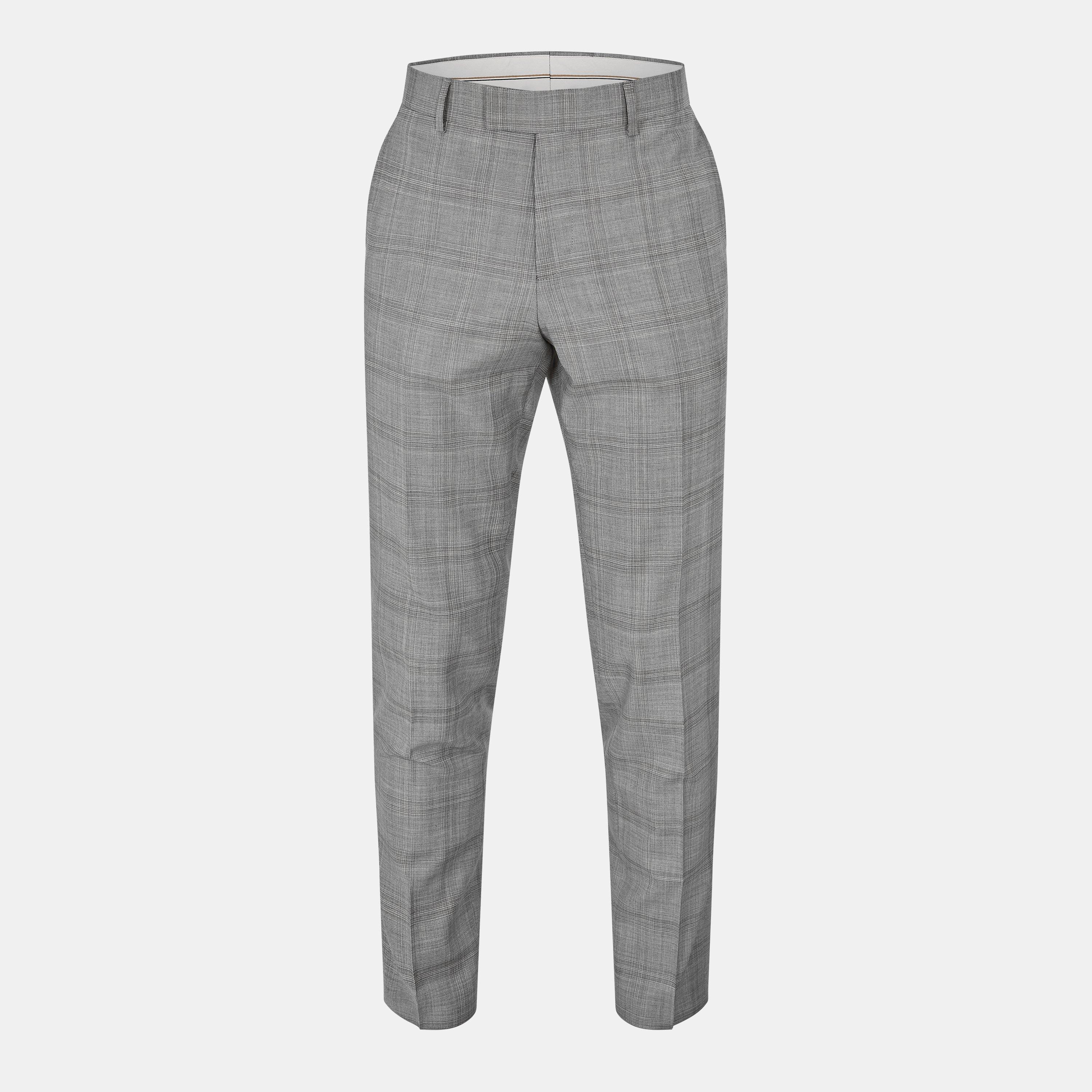 Open Grey - Boss - Men's H Huge Suit - 1