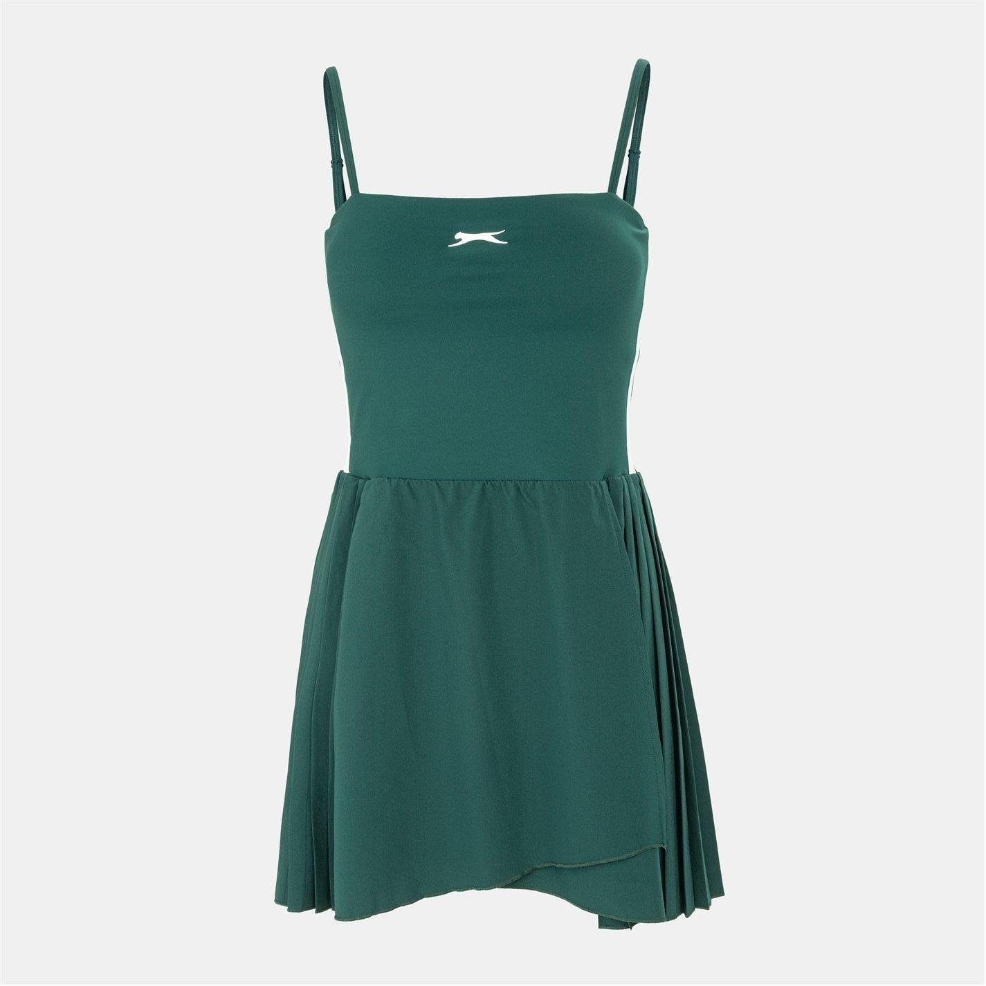 Slazenger Women's Asy Tennis Dress - Forest Green - 12 (40)