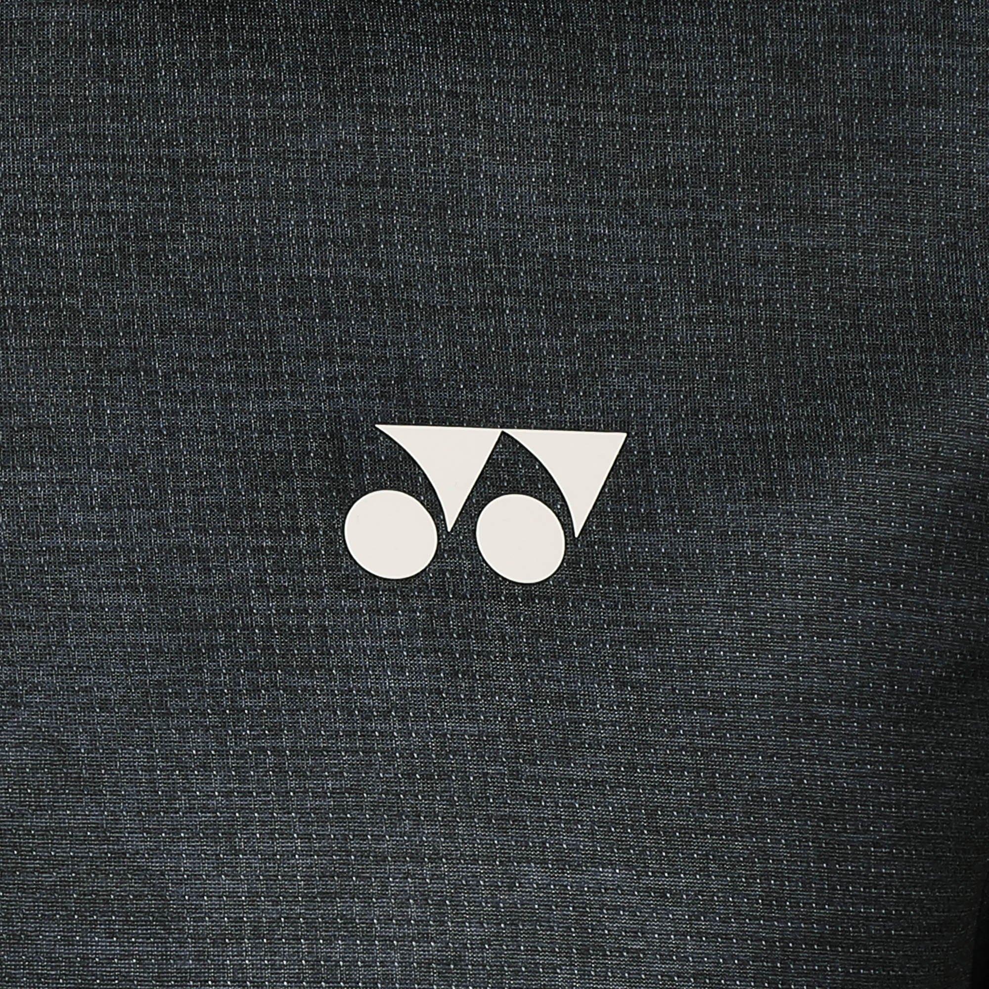 Jet Black - Yonex - Runaway Short Sleeve Performance Polo Shirt - 2