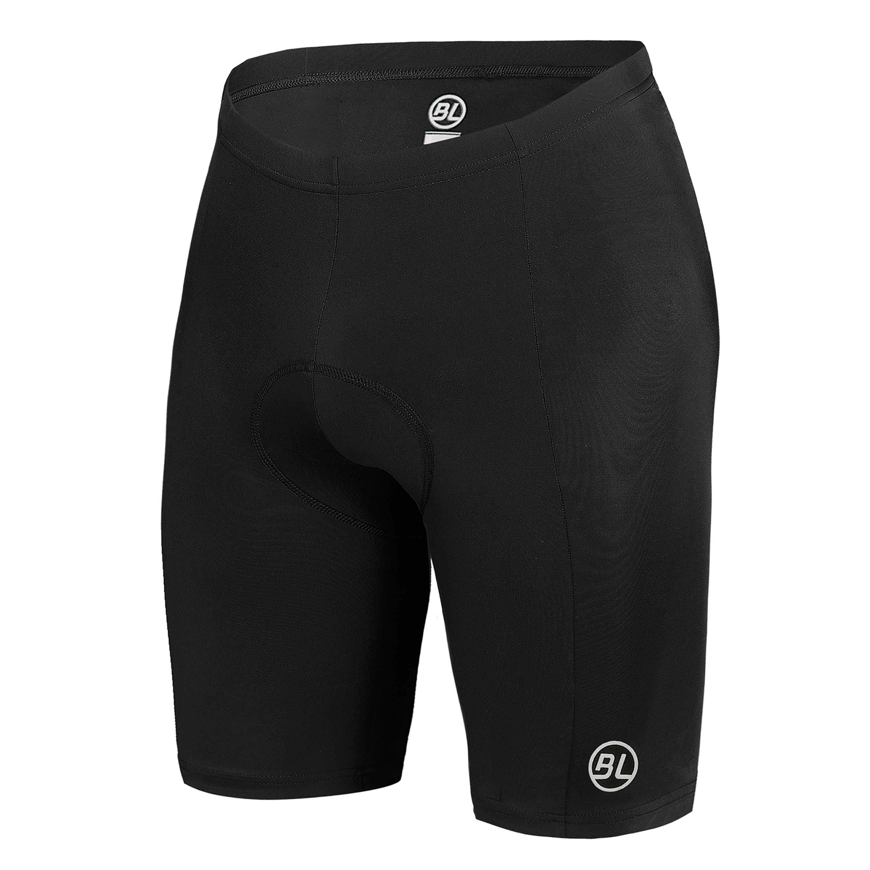 Black - Bicycle Line - Men's Kermesse Knee Length Slim Fit Road Shorts - 1