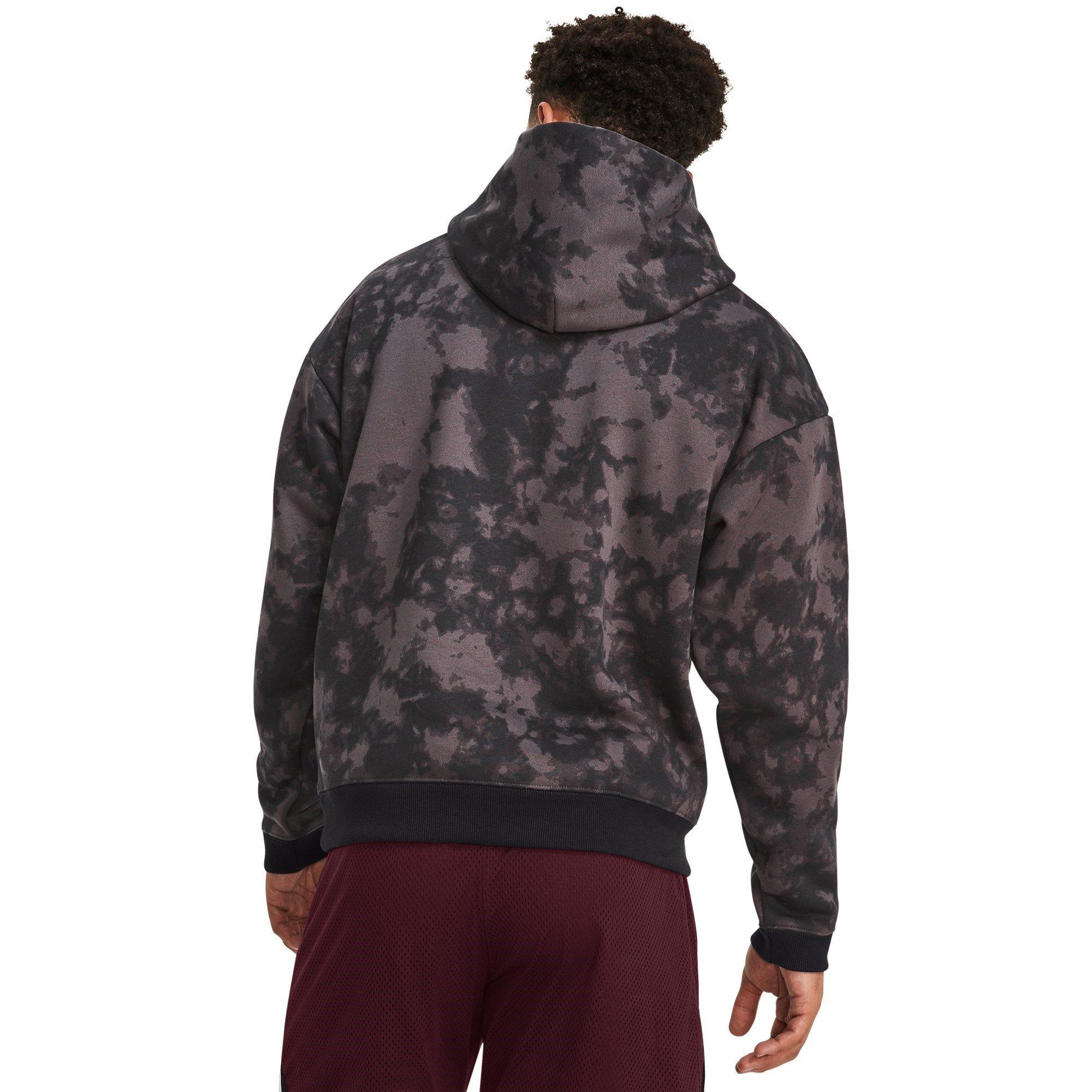 Jet Grey/Maroon - Under Armour - Men's Curry Acid Performance Hoodie - 3