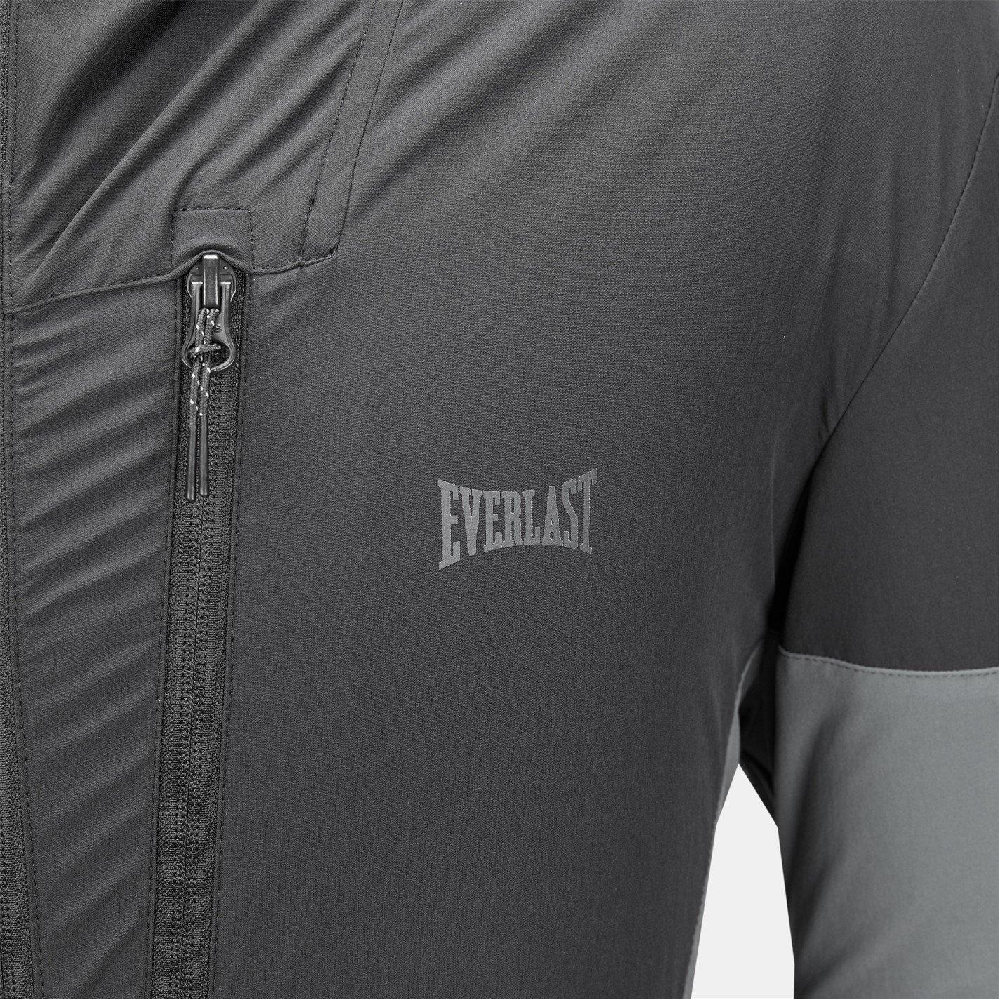 Black/Carbon - Everlast - Mens NRG Tracksuit Top - 1