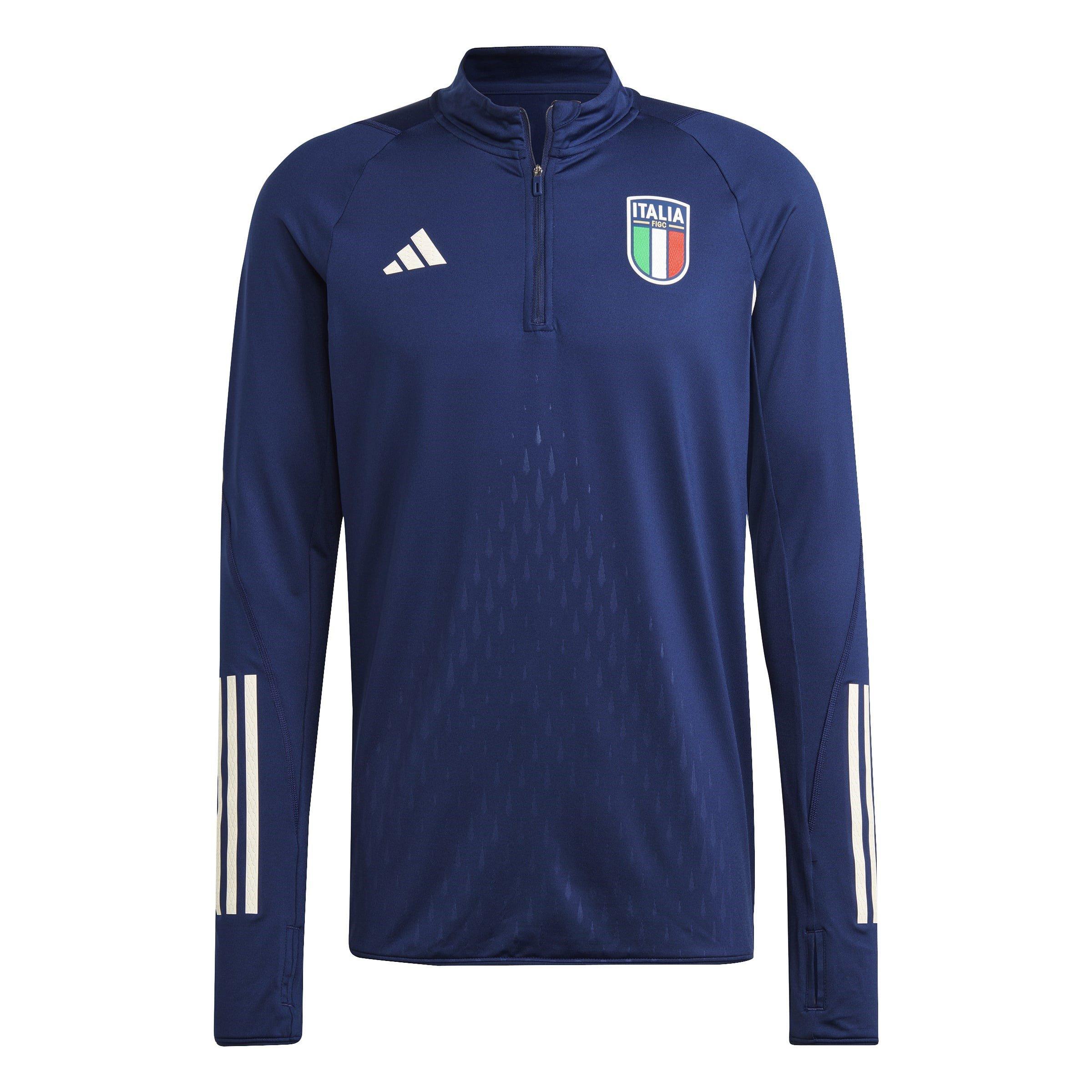 Navy - adidas - Italy Tiro 23 Pro Top 2023 Adults - 1