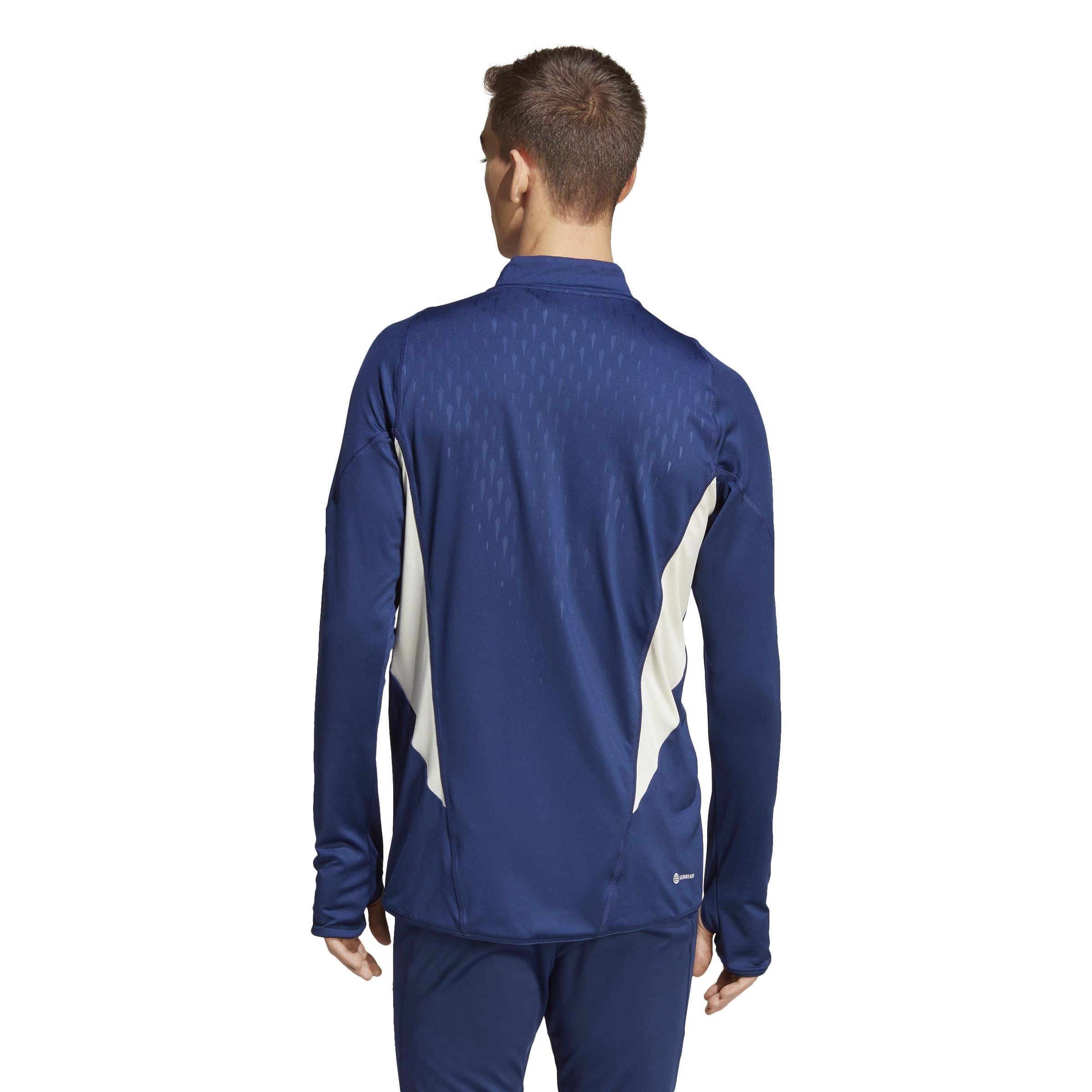 Navy - adidas - Italy Tiro 23 Pro Top 2023 Adults - 3