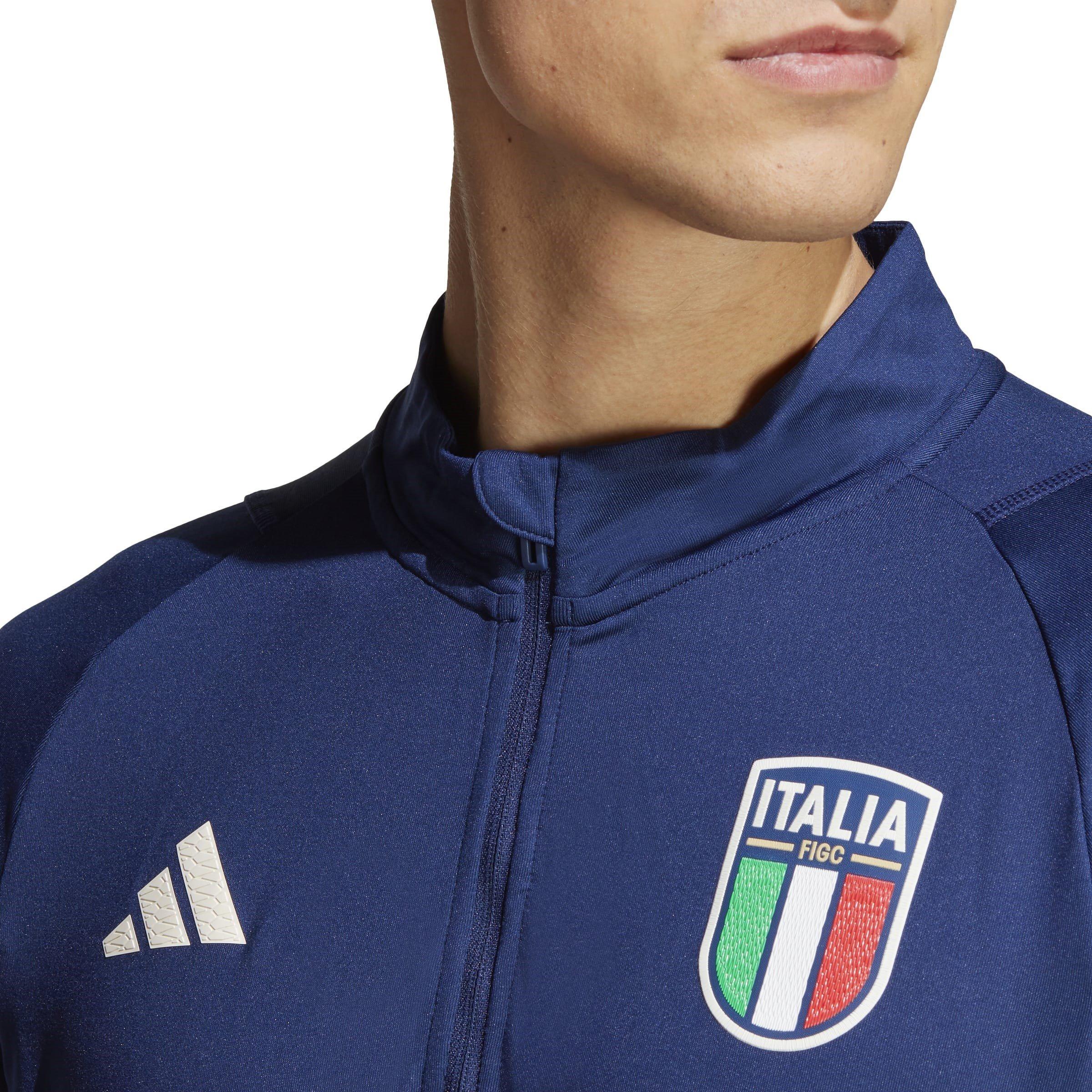 Navy - adidas - Italy Tiro 23 Pro Top 2023 Adults - 5