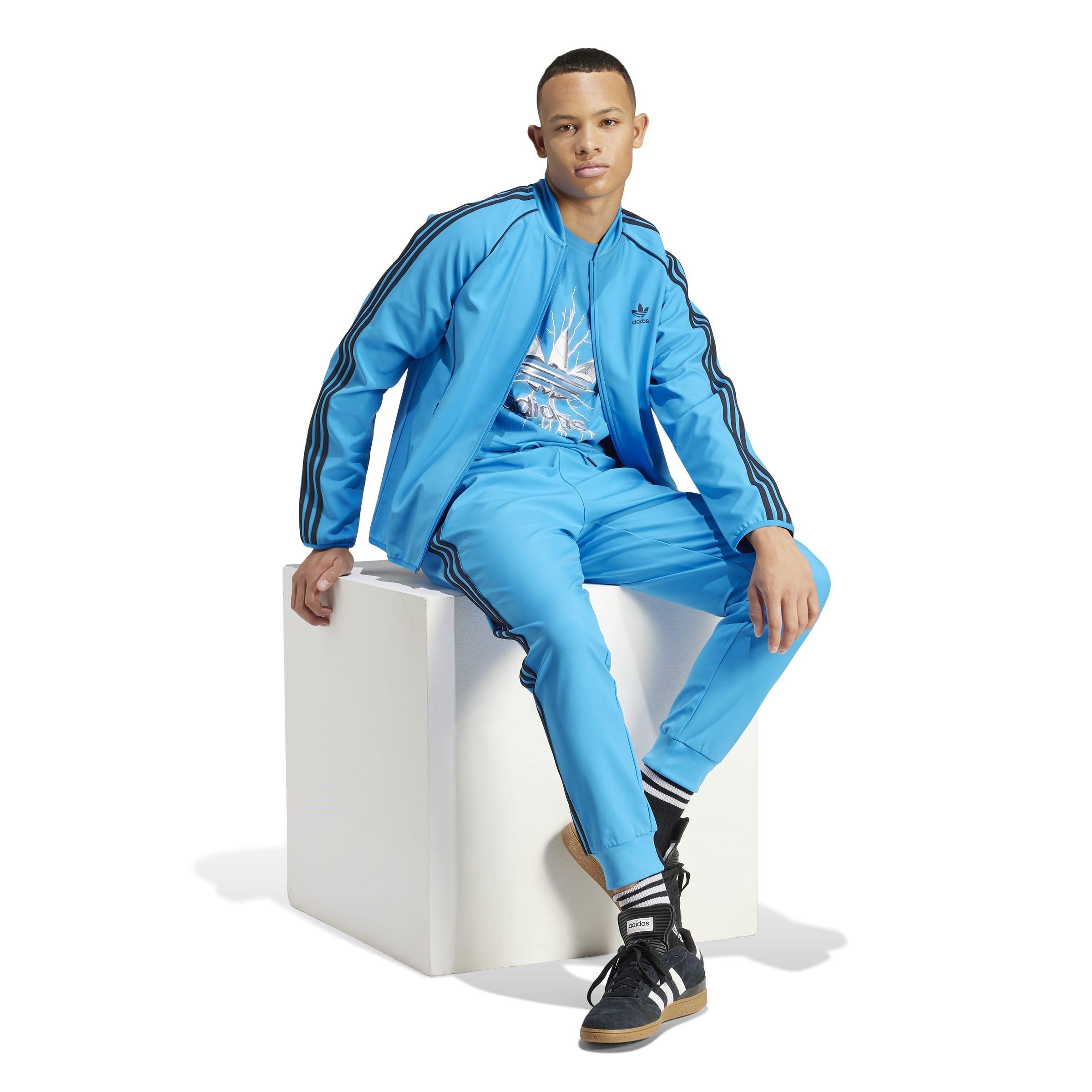 Blue - adidas Originals - Performance Tracksuit Tops - 4