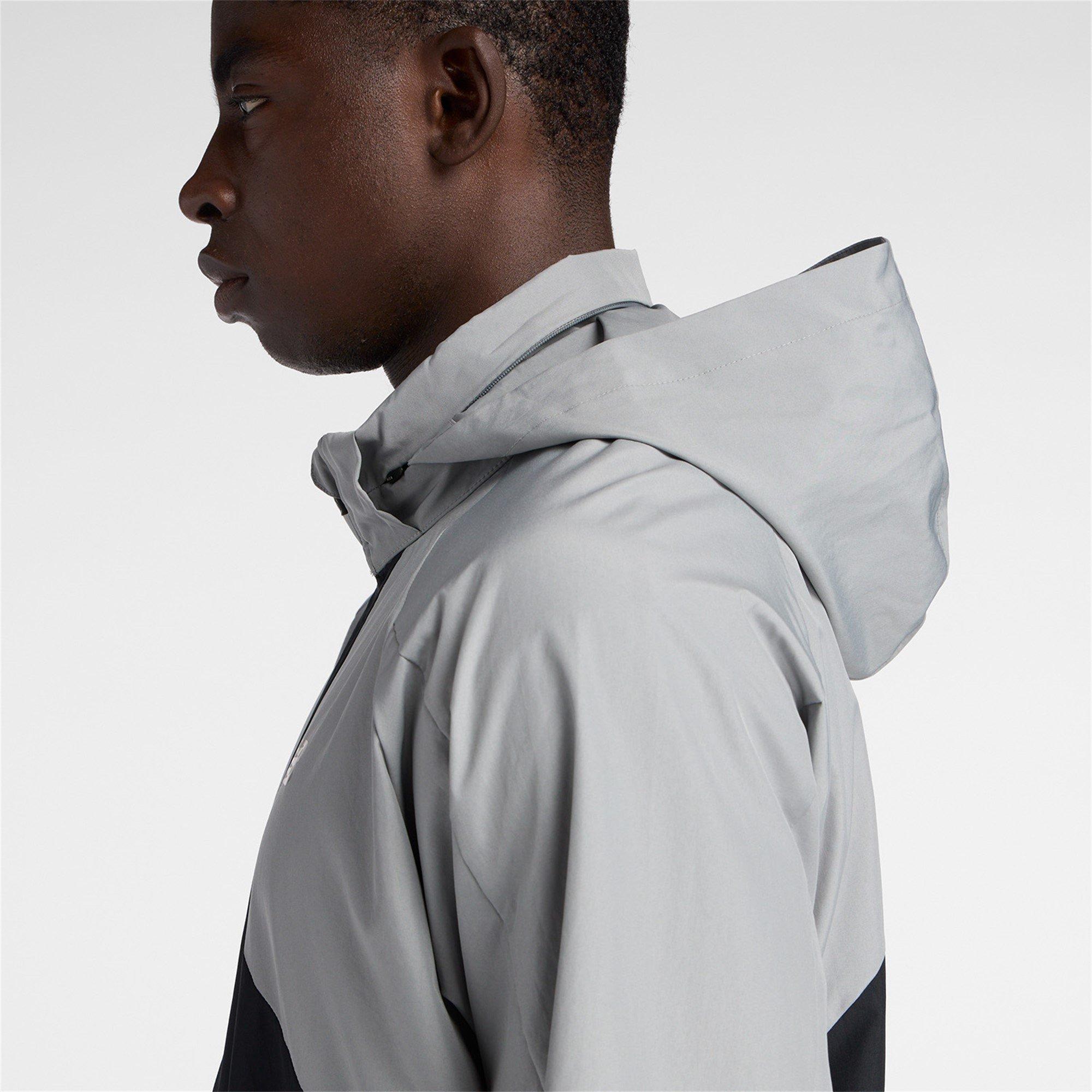 Grijs/Zwart - New Balance - Men's Tracksuit Top - 5
