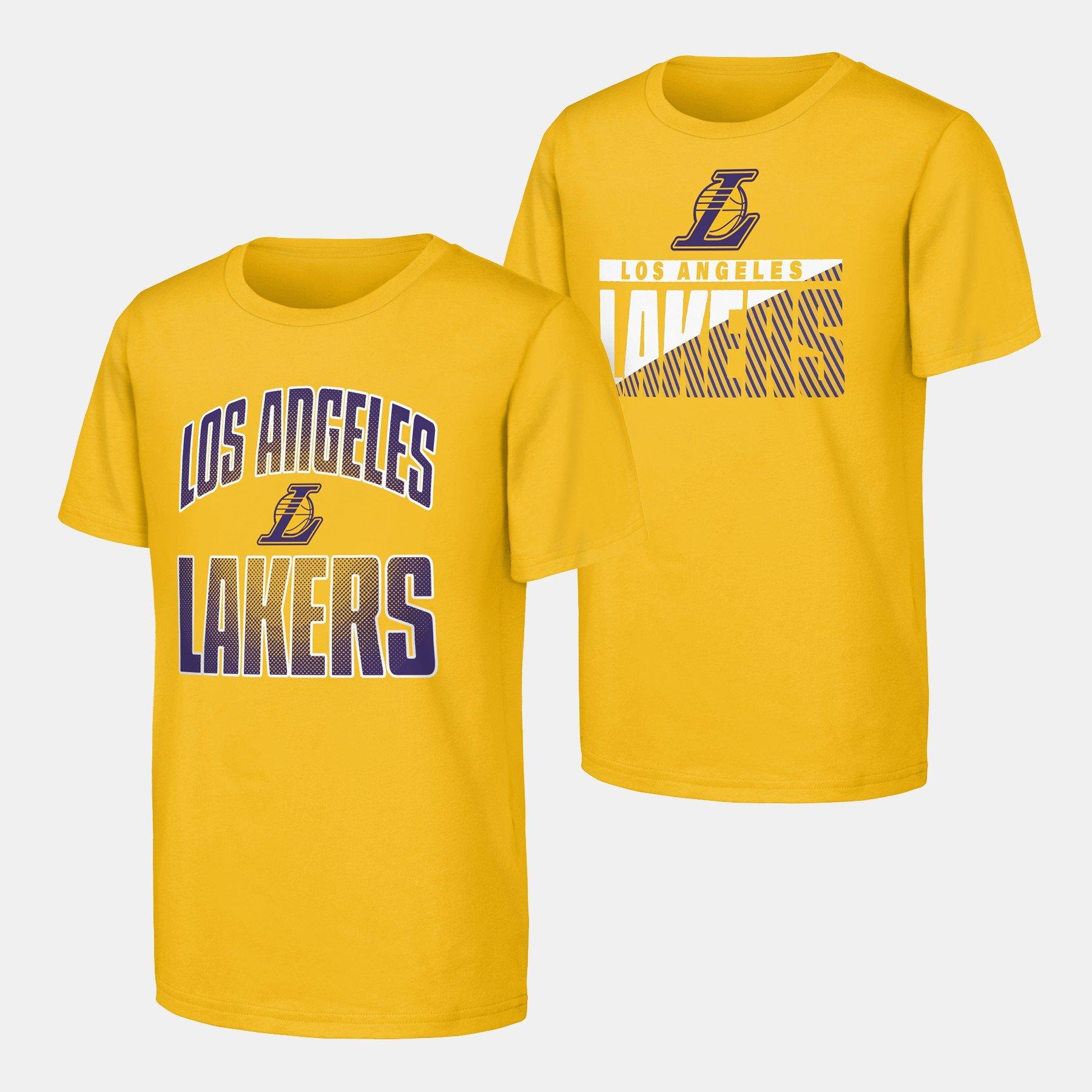 LA Lakers - NBA - KIDS NEVER QUIT 2PK SS CREW NK T-SHIRT - 1