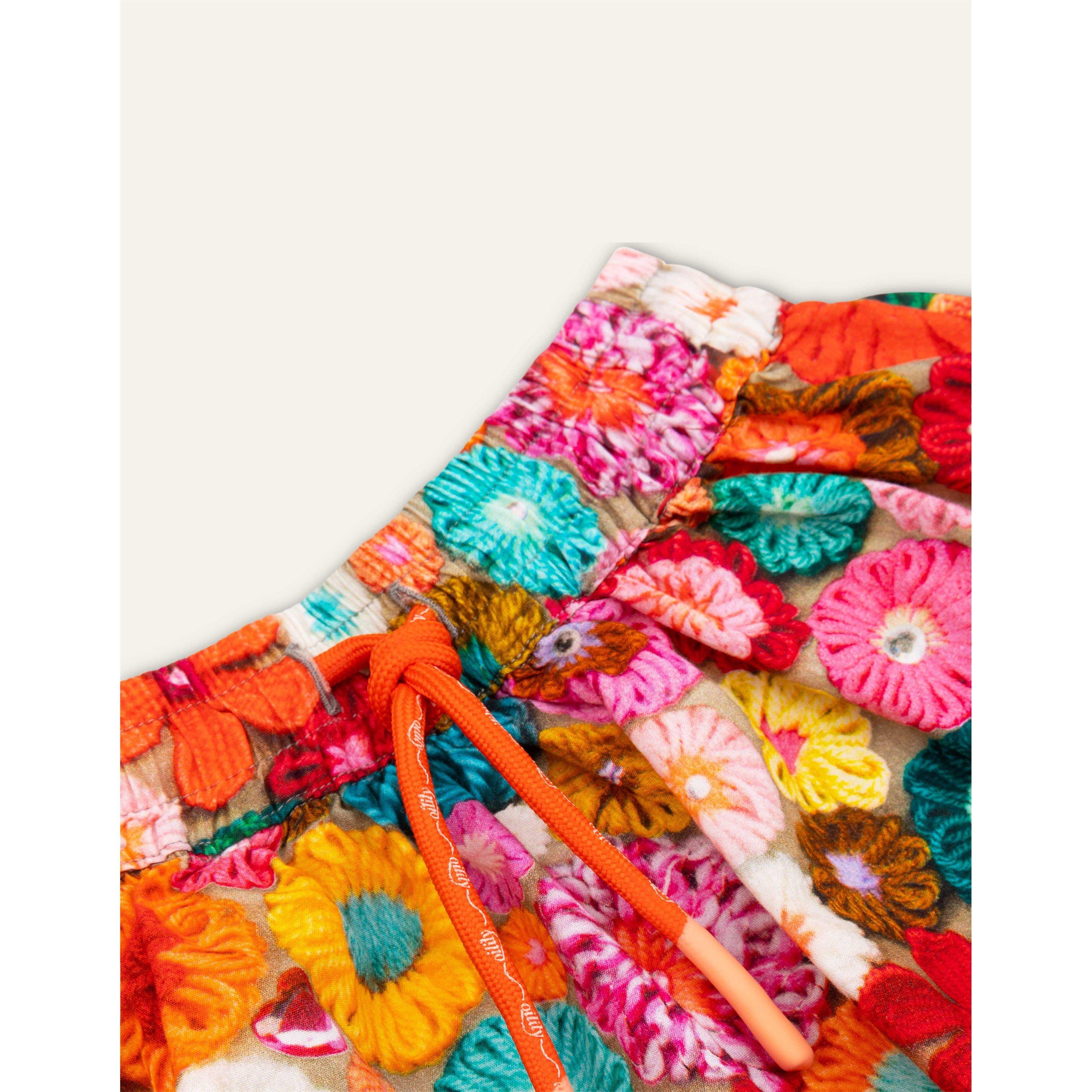 Orange 17 - Oilily - Kids' Surround Jersey Skirt - 2