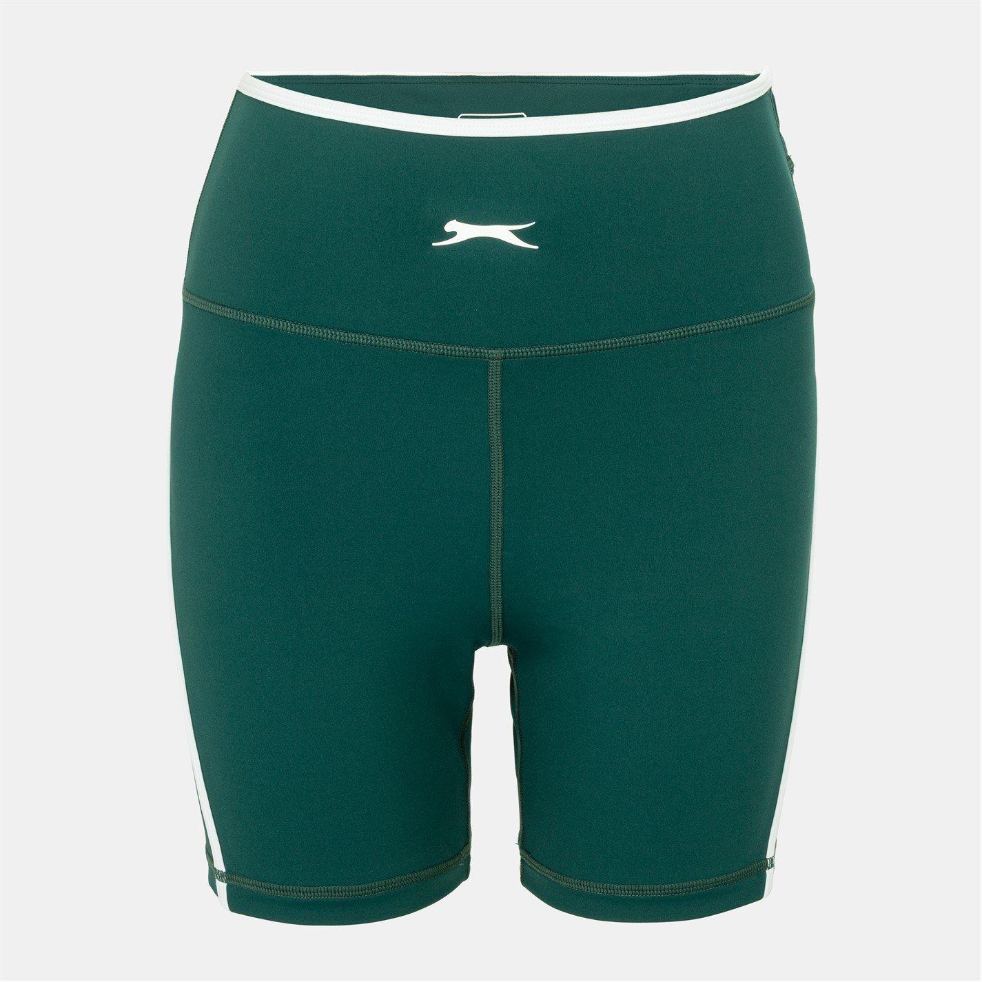 Slazenger Women's Compres Short - Forest Green - 12 (40)