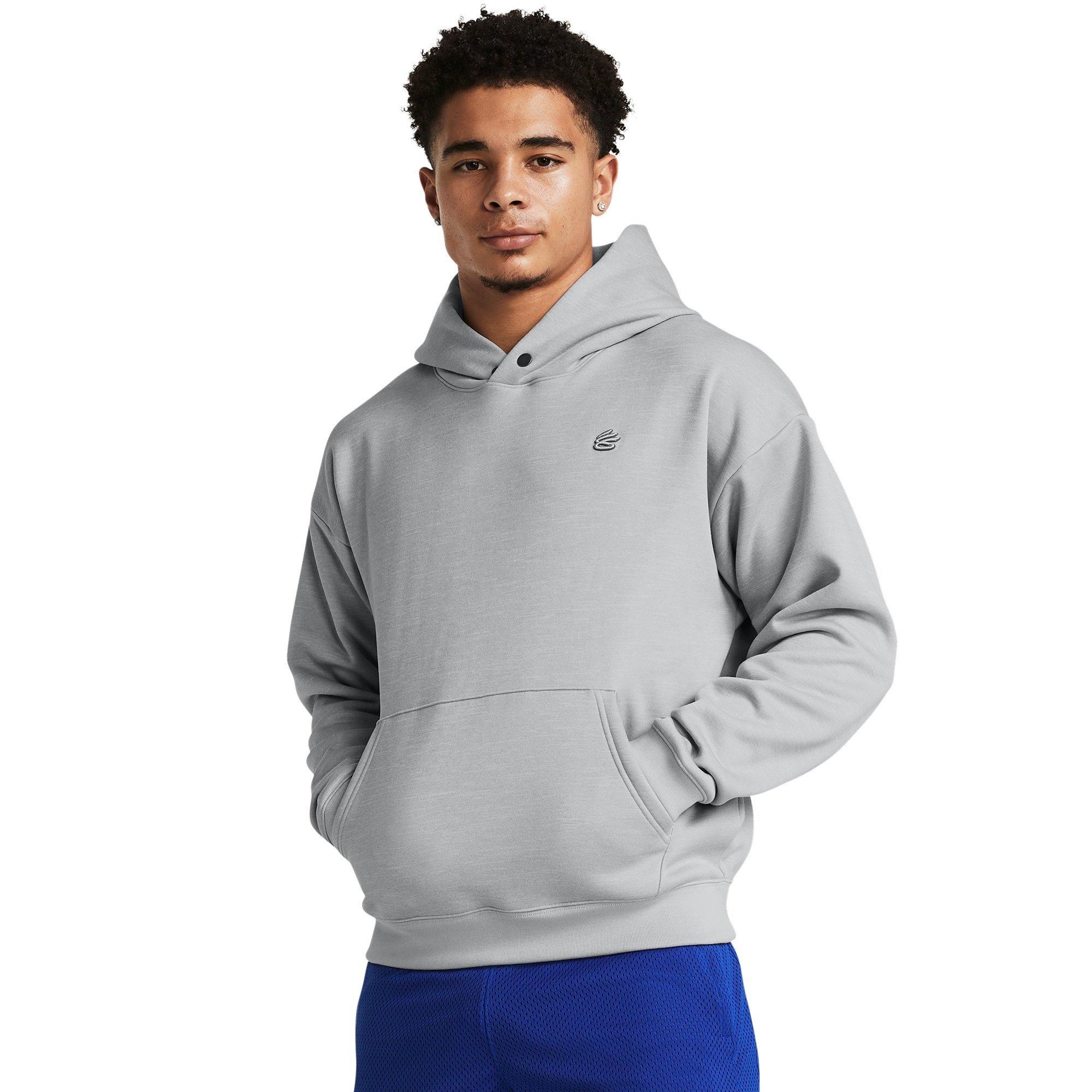 Grå - Under Armour - Curry Performance Hoodie - 2