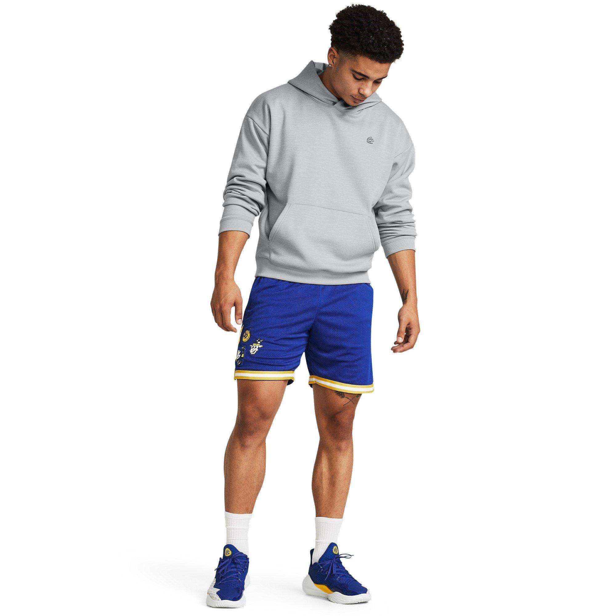 Grå - Under Armour - Curry Performance Hoodie - 4