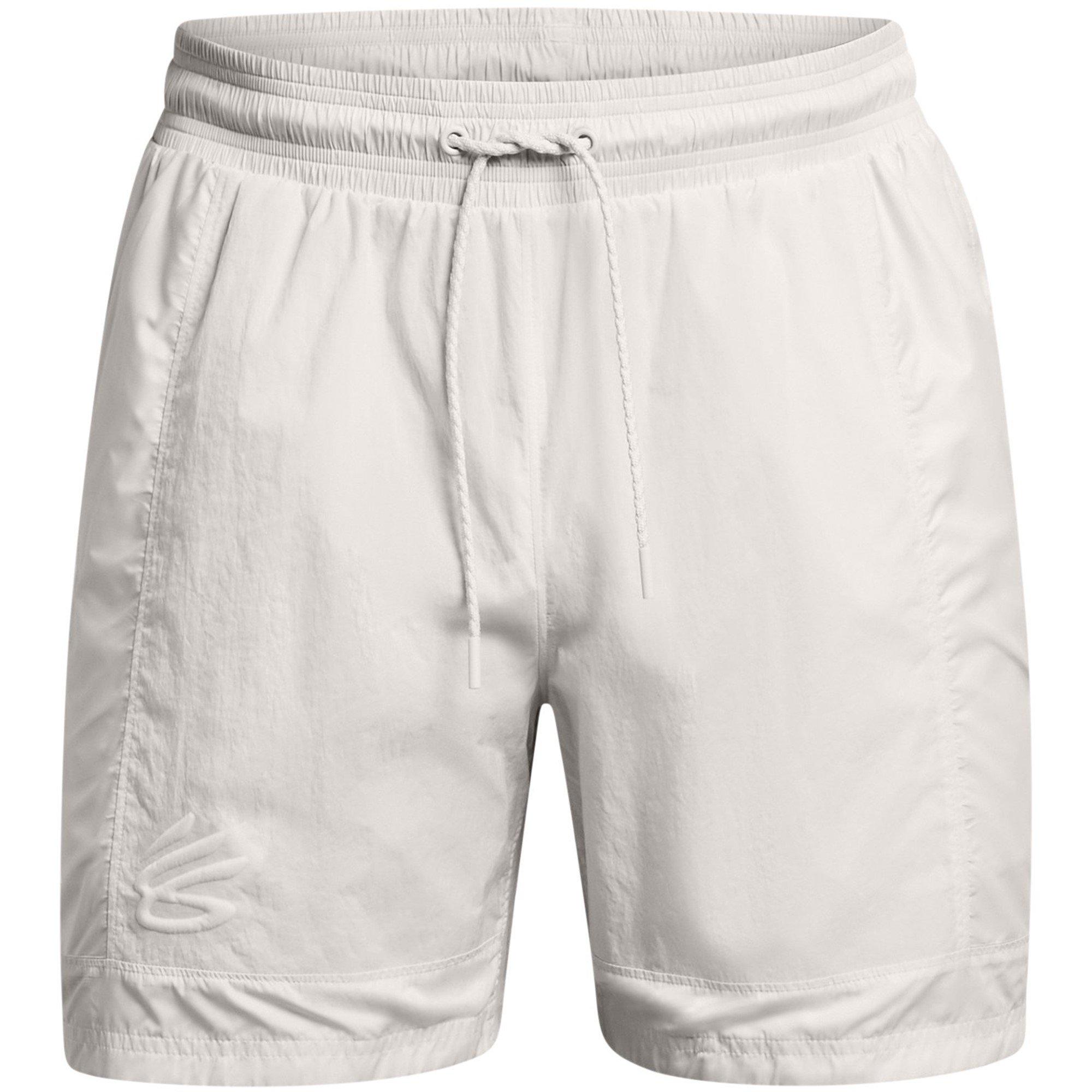 Under Armour Men's Curry Woven Performance Tracksuit Bottom - White - S
