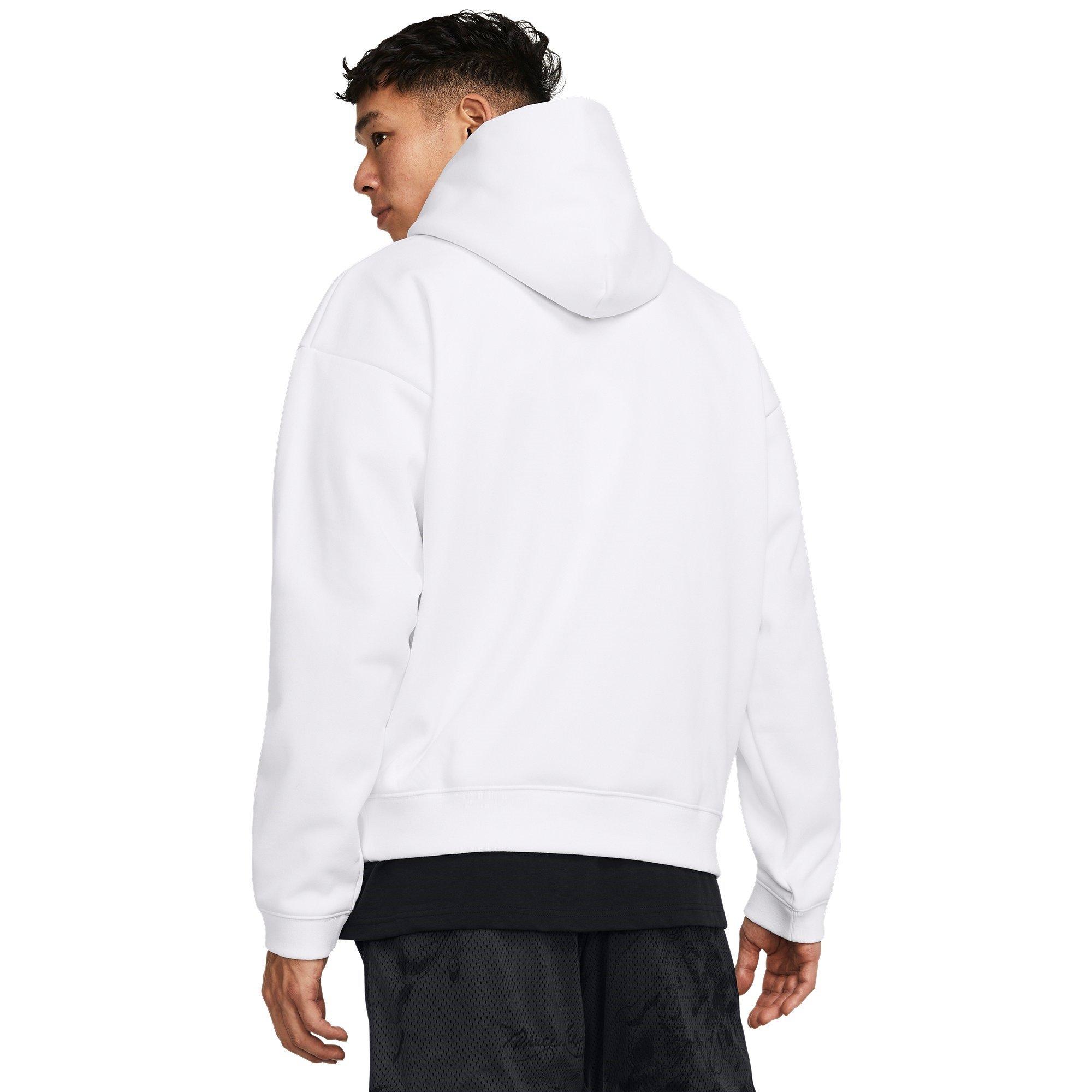 White - Under Armour - Curry Performance Hoodie - 3