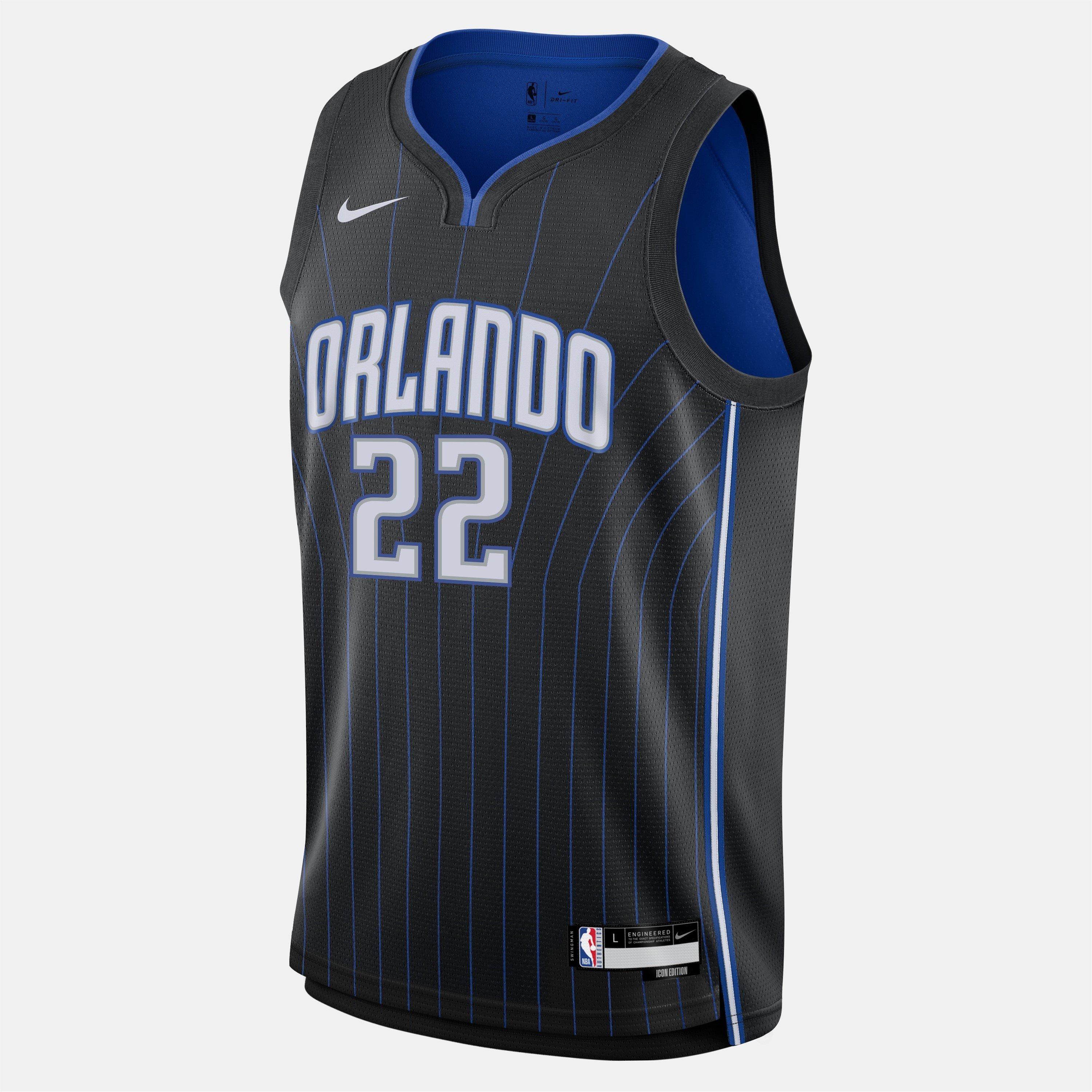 Black - Nike - Kids' Performance Basketball Jersey - 1