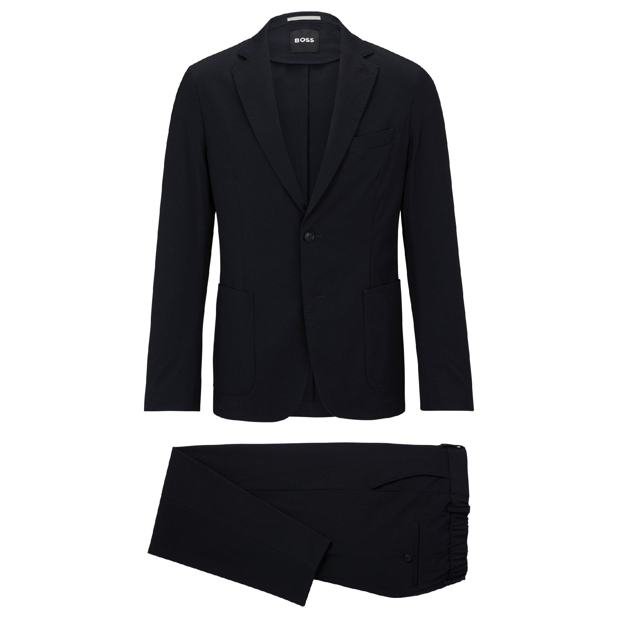 Dark Blue - Boss - P-Hanry-2pcs-Wg-233 10251517 0 Suit Mens - 3