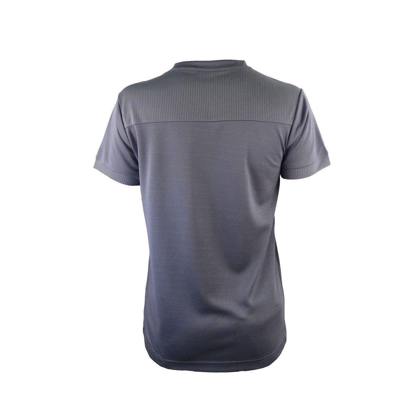 Grey - Victor - Logo Badminton Tee - 2