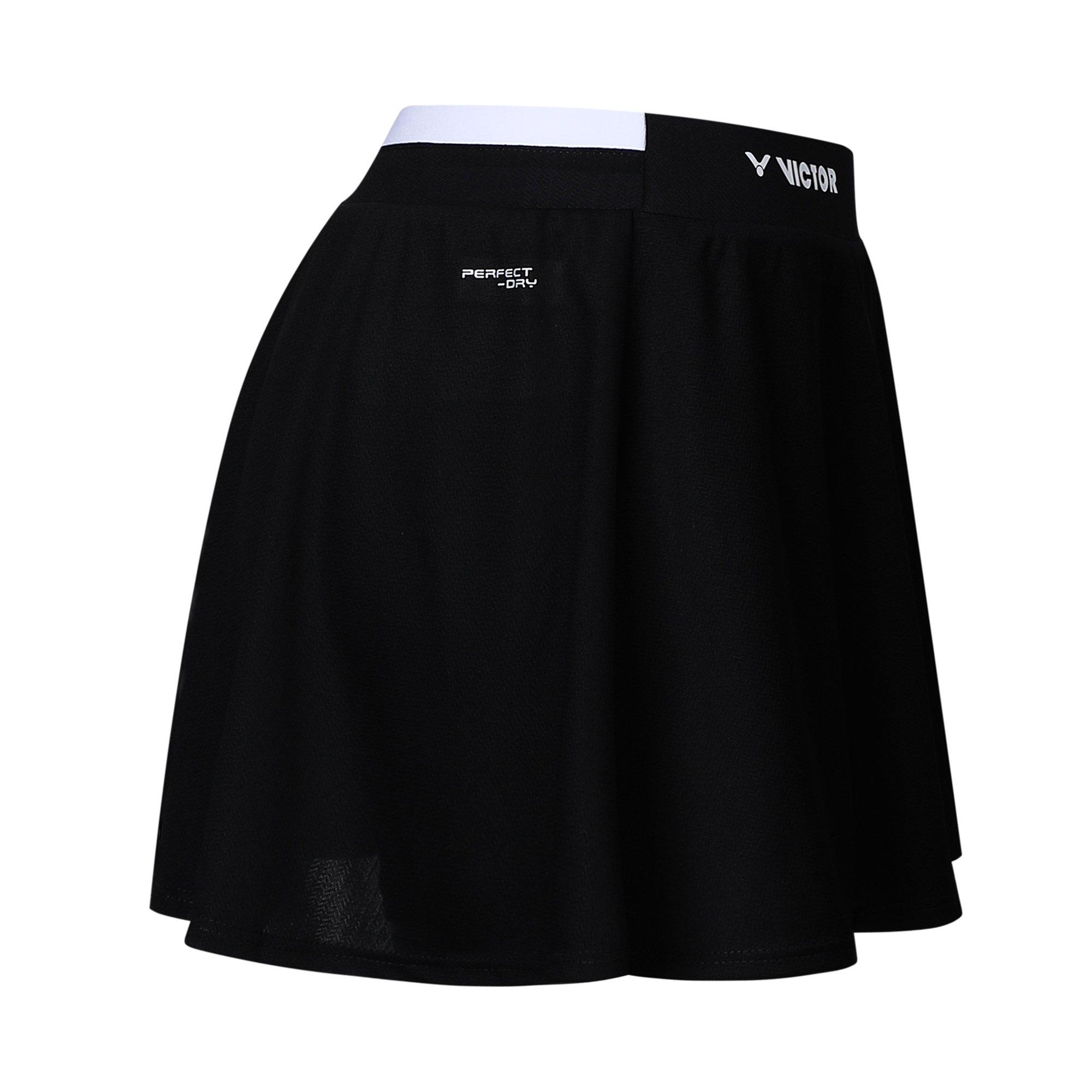 Black - Victor - Tennis Skorts - 3