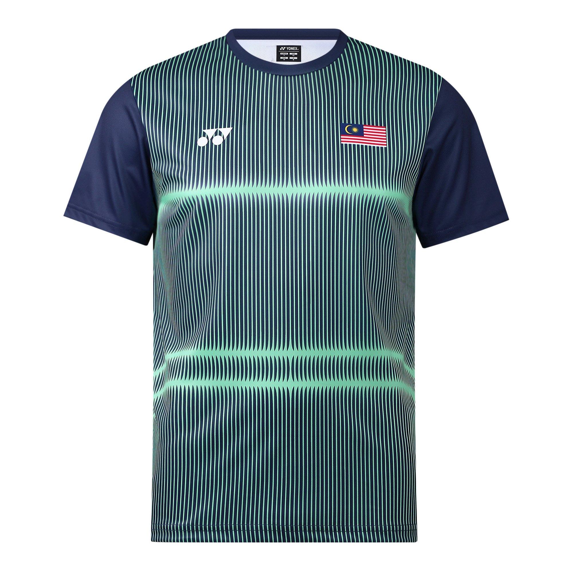 Dark Navy - Yonex - Men's Replica Short Sleeve Performance T-Shirt - 2