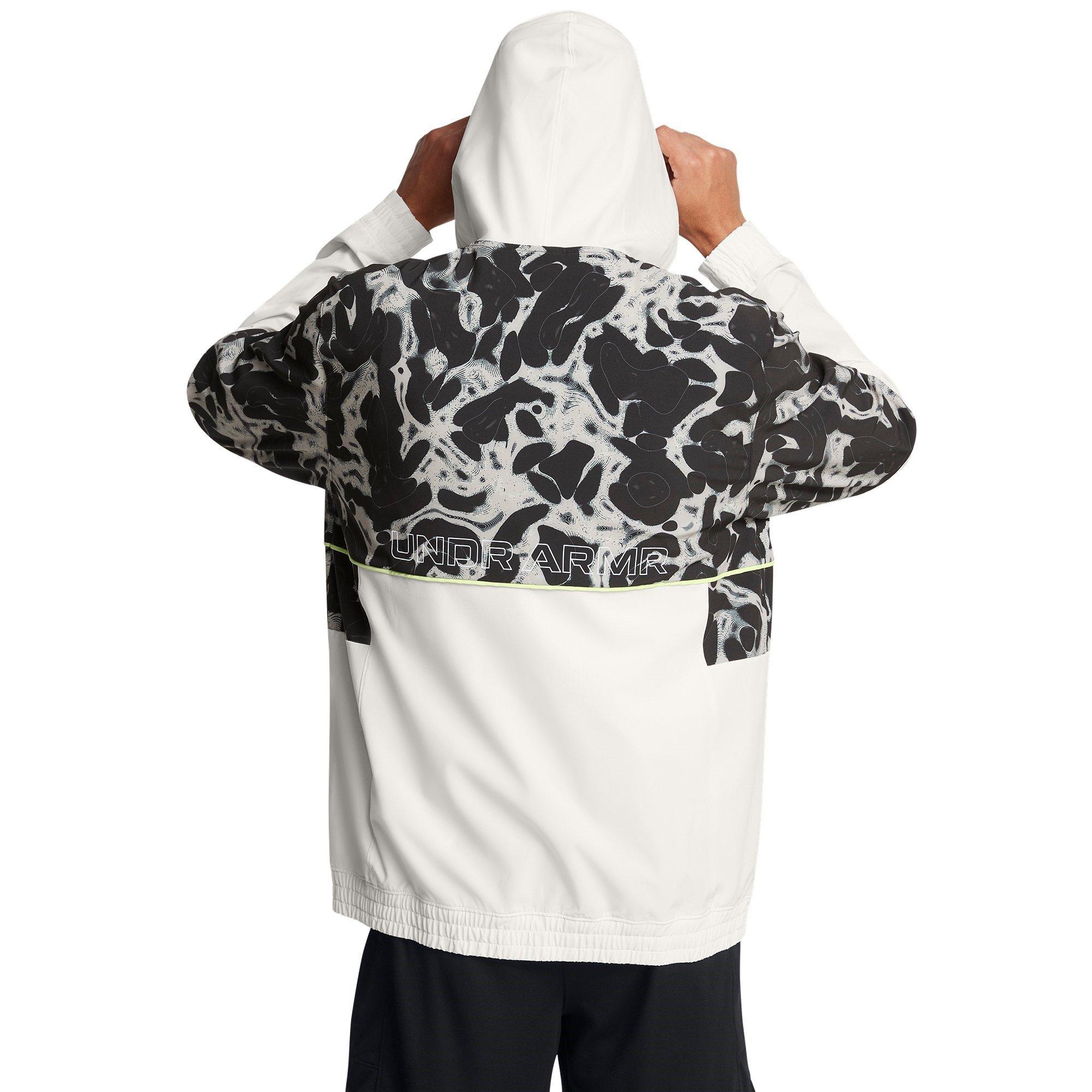 Blanco - Under Armour - Baseline Printed Performance Hoodie - 4