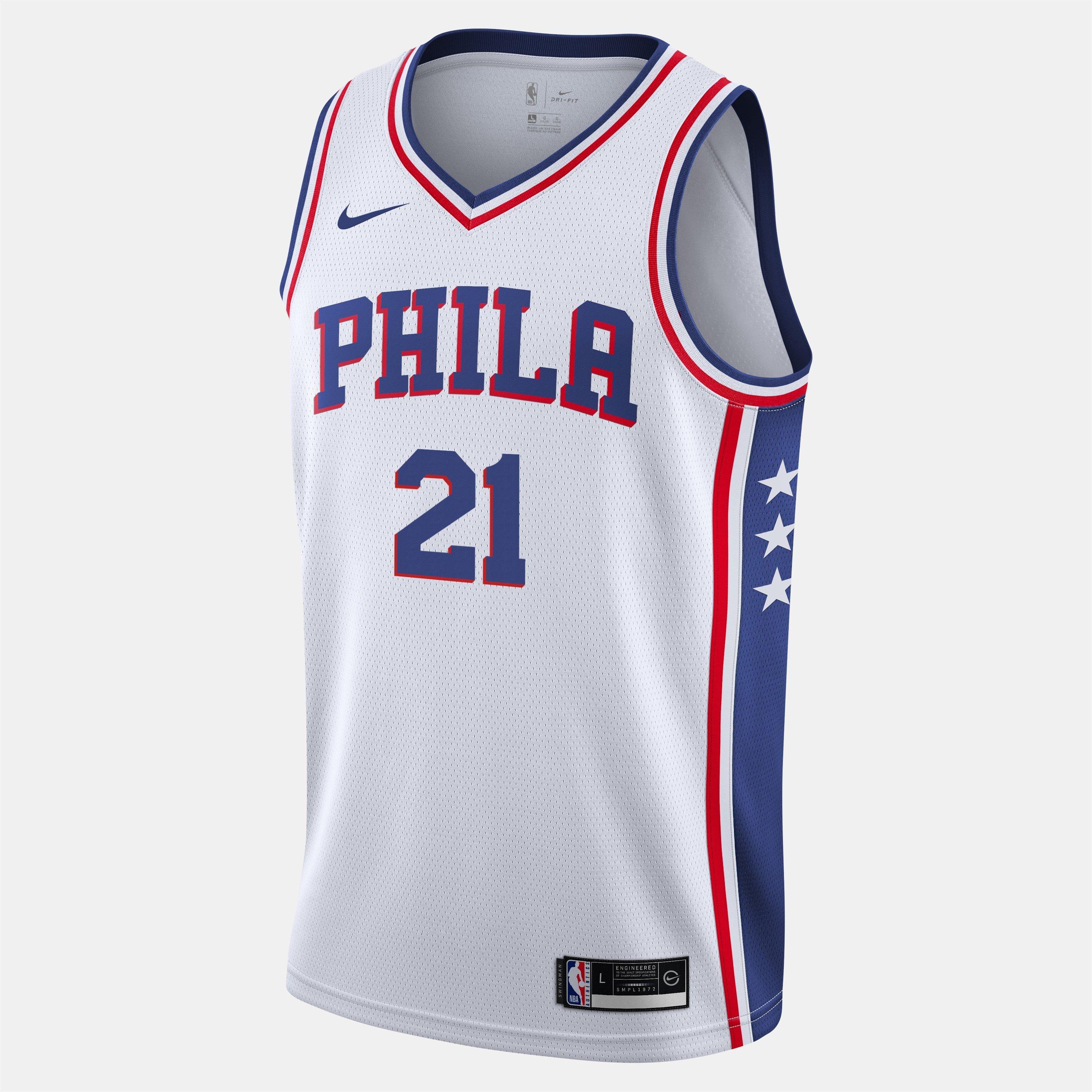 Nike Boys Kids' Performance Basketball Jersey - White - 7-8 (S)