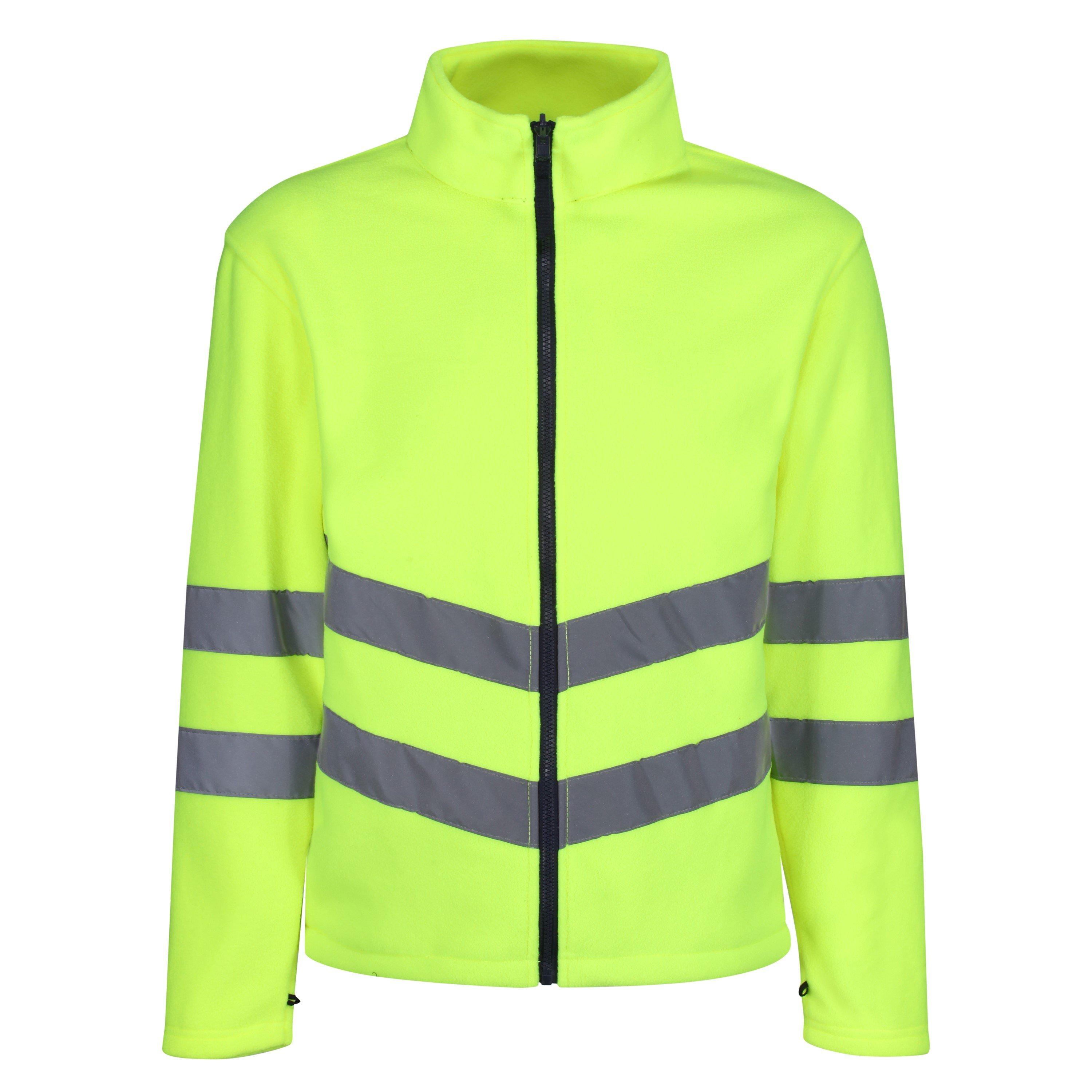 Yellow/Navy - Regatta - Men's 3-in-1 Reflective Hi-Vis Jacket - 1