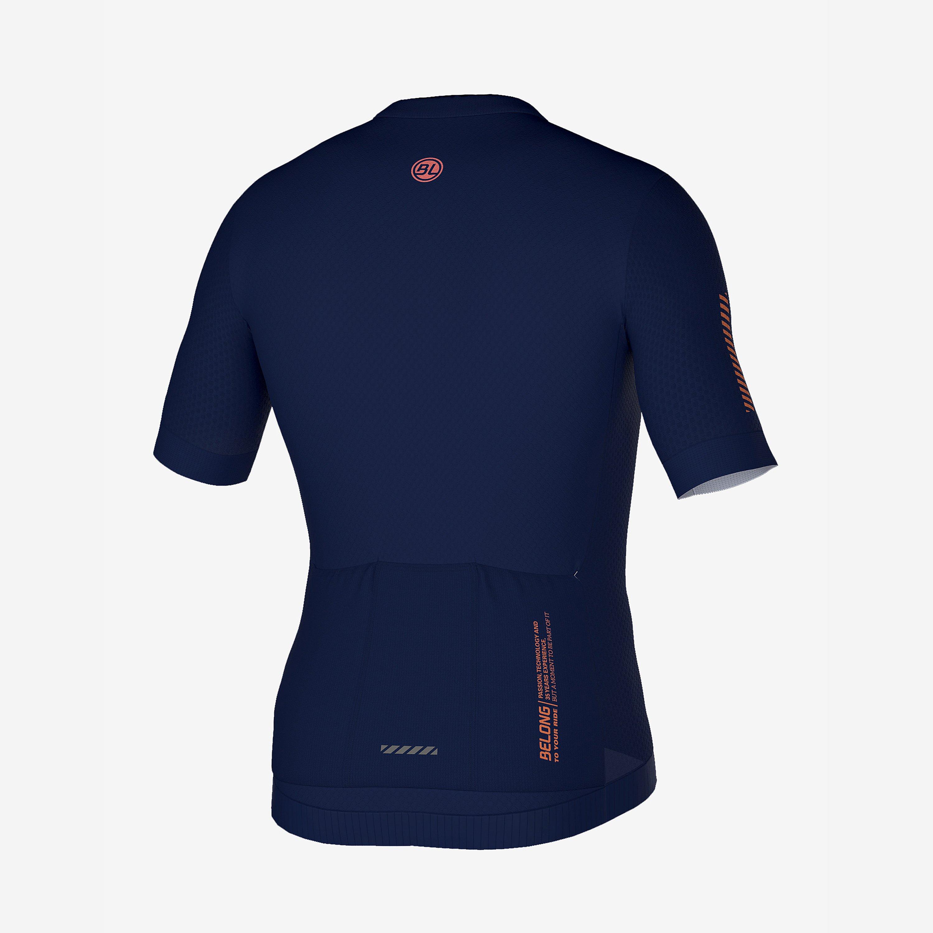 Blu - Bicycle Line - SESTO G1 Short Sleeve Slim Fit Cycling Jersey - 2