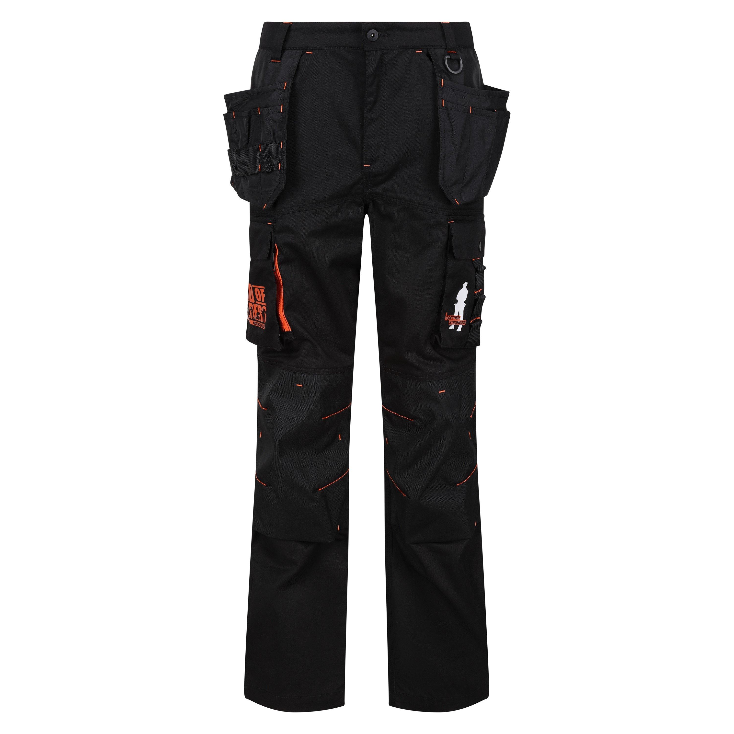Regatta Men's Durable Work Trousers - Black - 40W S