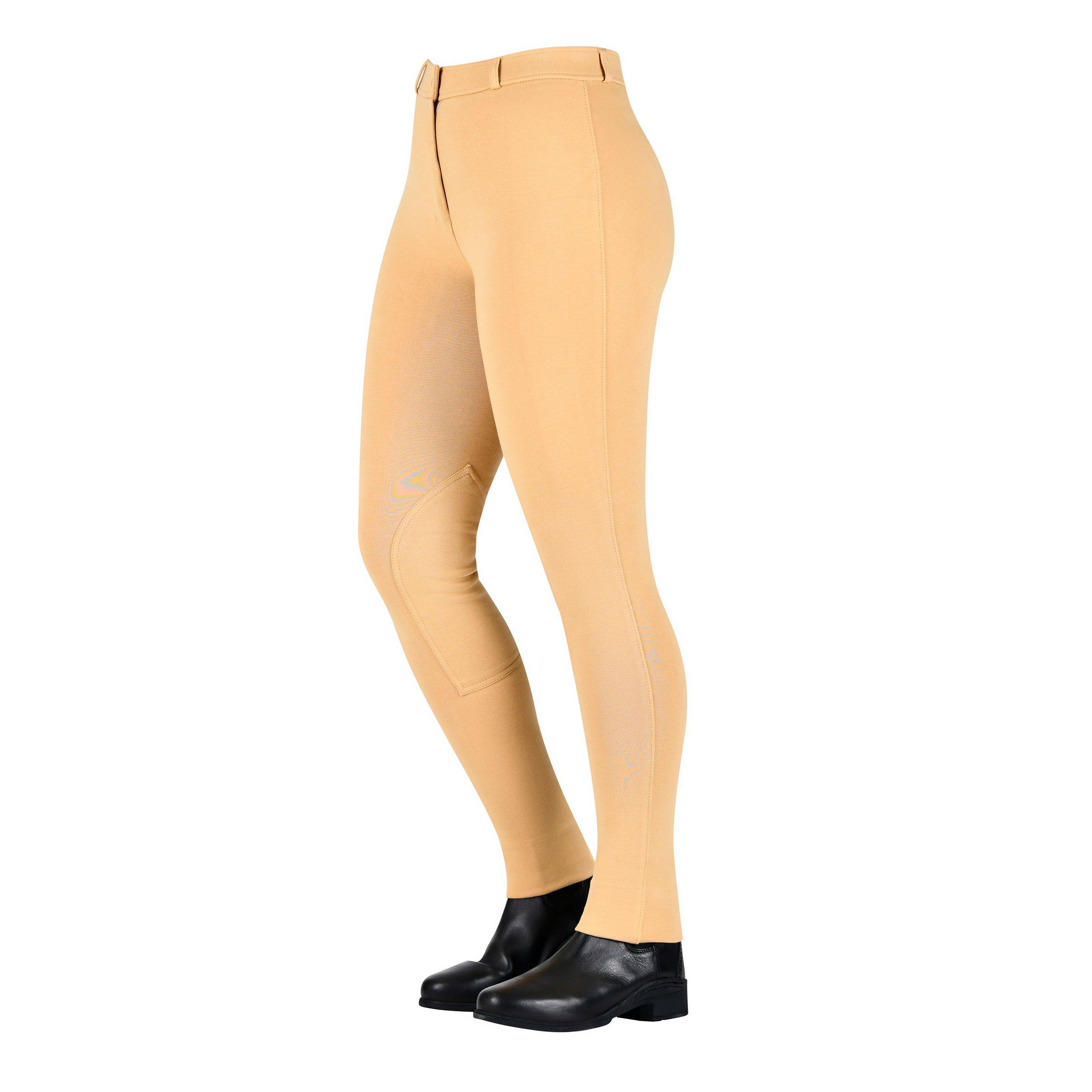Beige - Saxon - Warm Up Riding Jodhpur Juniors