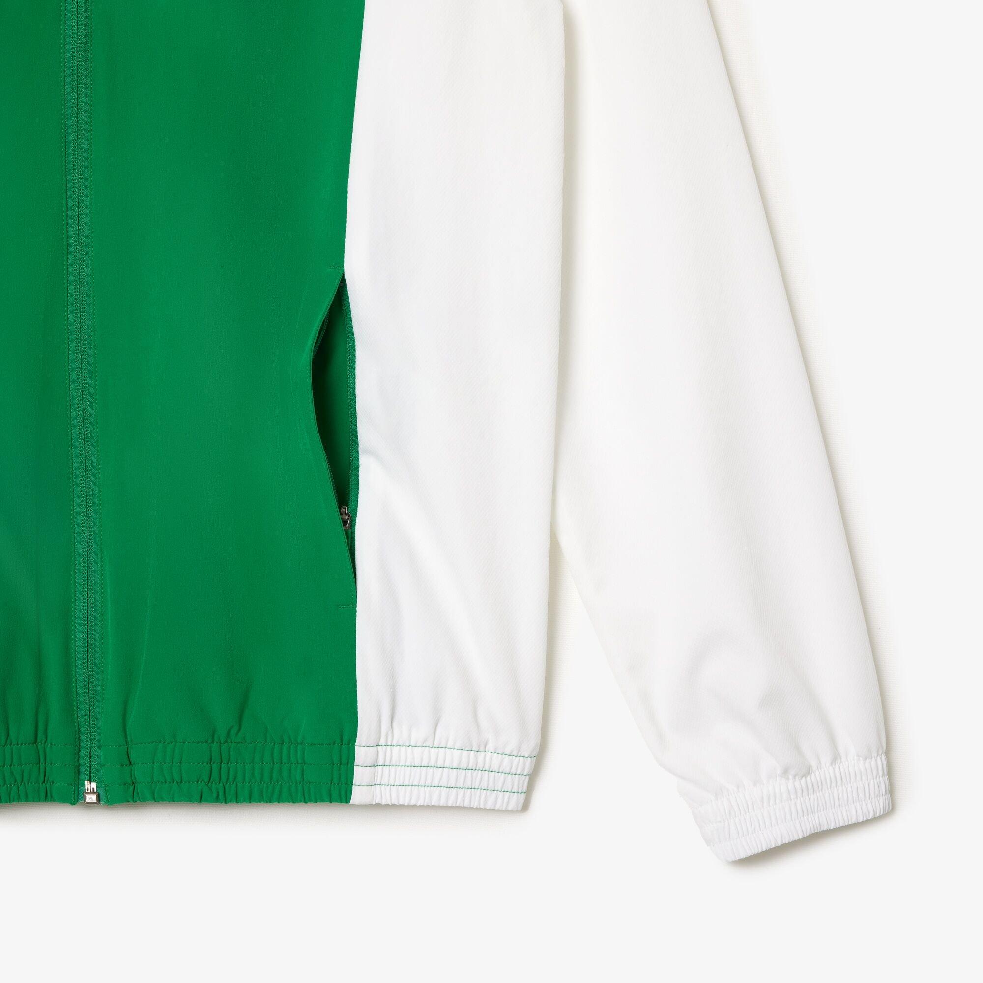 White/Green - Lacoste - Performance Tracksuit - 9