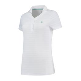 K Swiss Short Sleeve Polo Shirt Womens