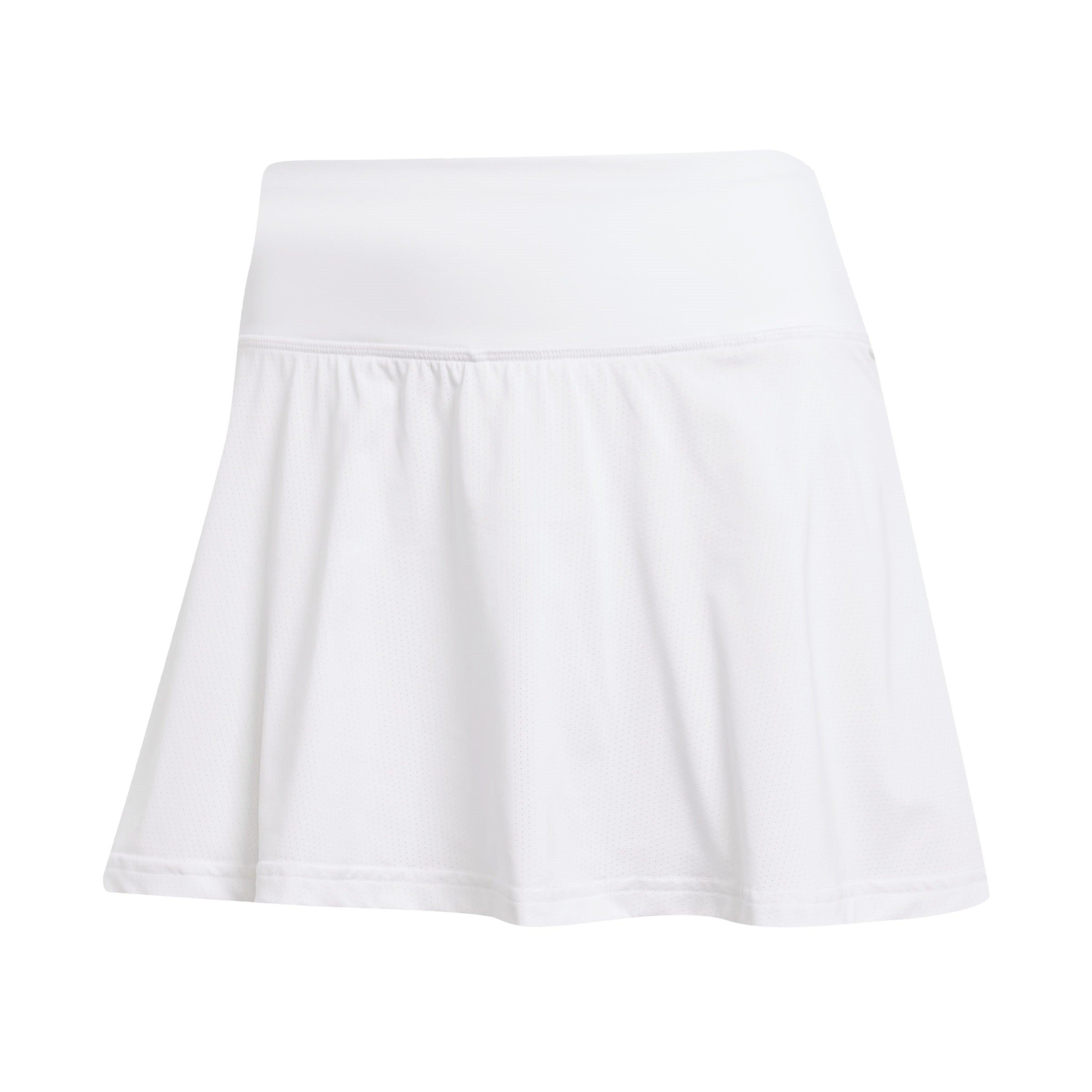 Adidas Women's Club Tennis Skirt - White/Black - 12 (M)