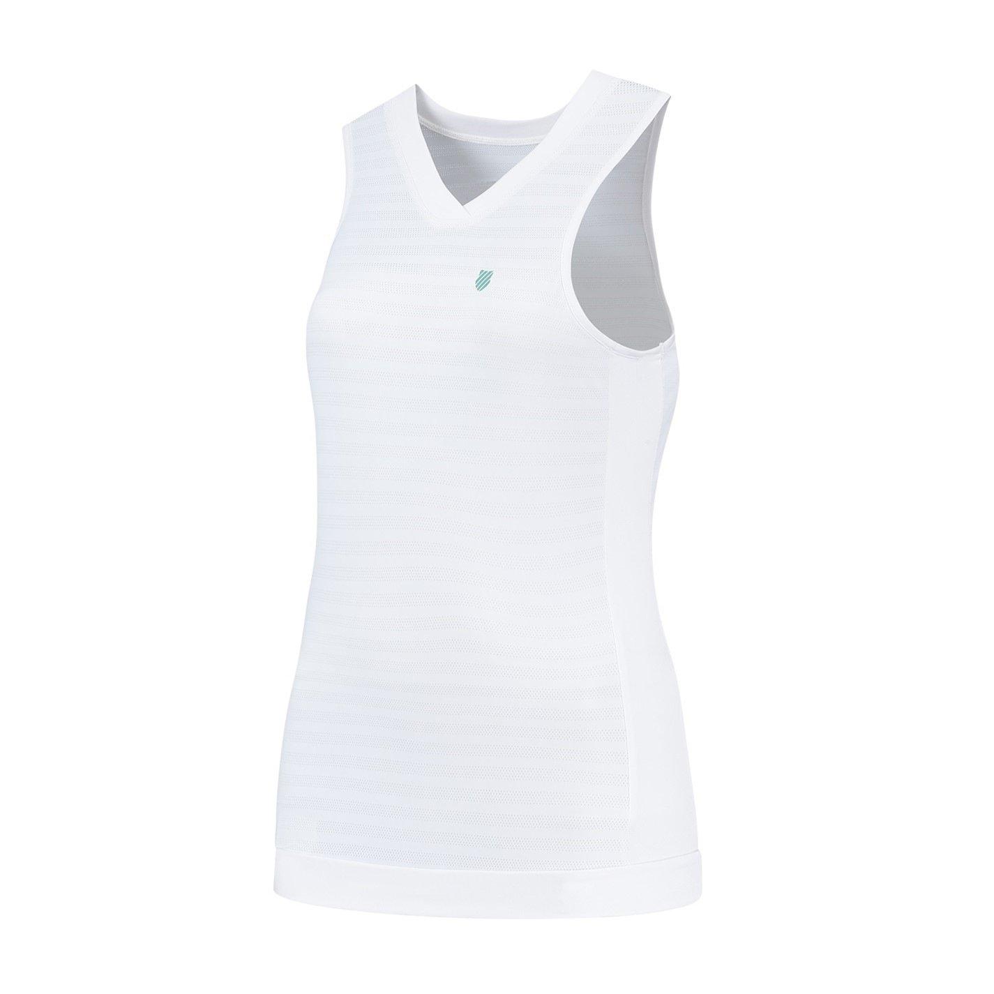 White - K Swiss - Women's KSwiss Hypercourt Performance Vest - 1
