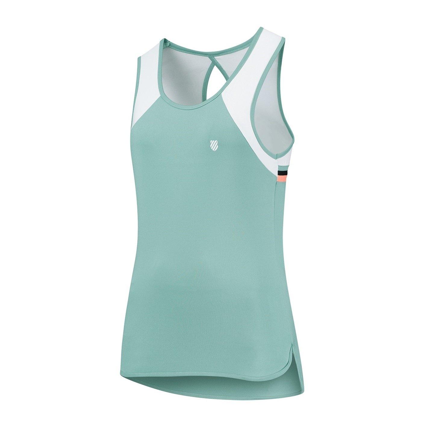 Nile Bl/White - K Swiss - Women's Hypercourt Advantage Performance Vest - 1