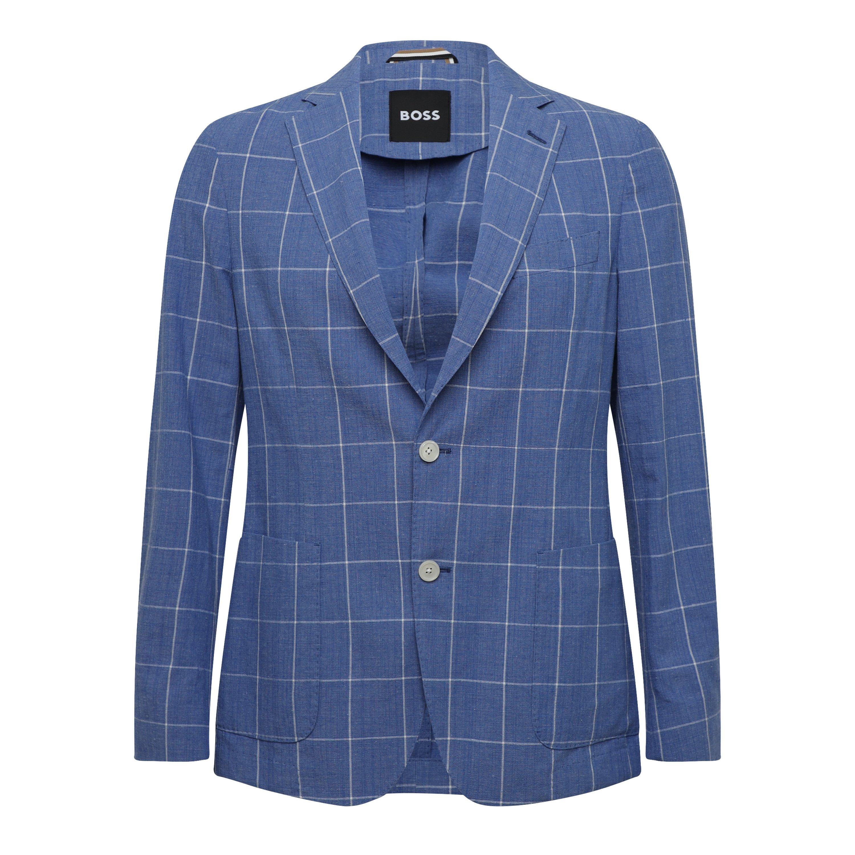 Lgt/Pastel Blue - Boss - Men's C-Hanry-2Pcs-242 Suit - 1