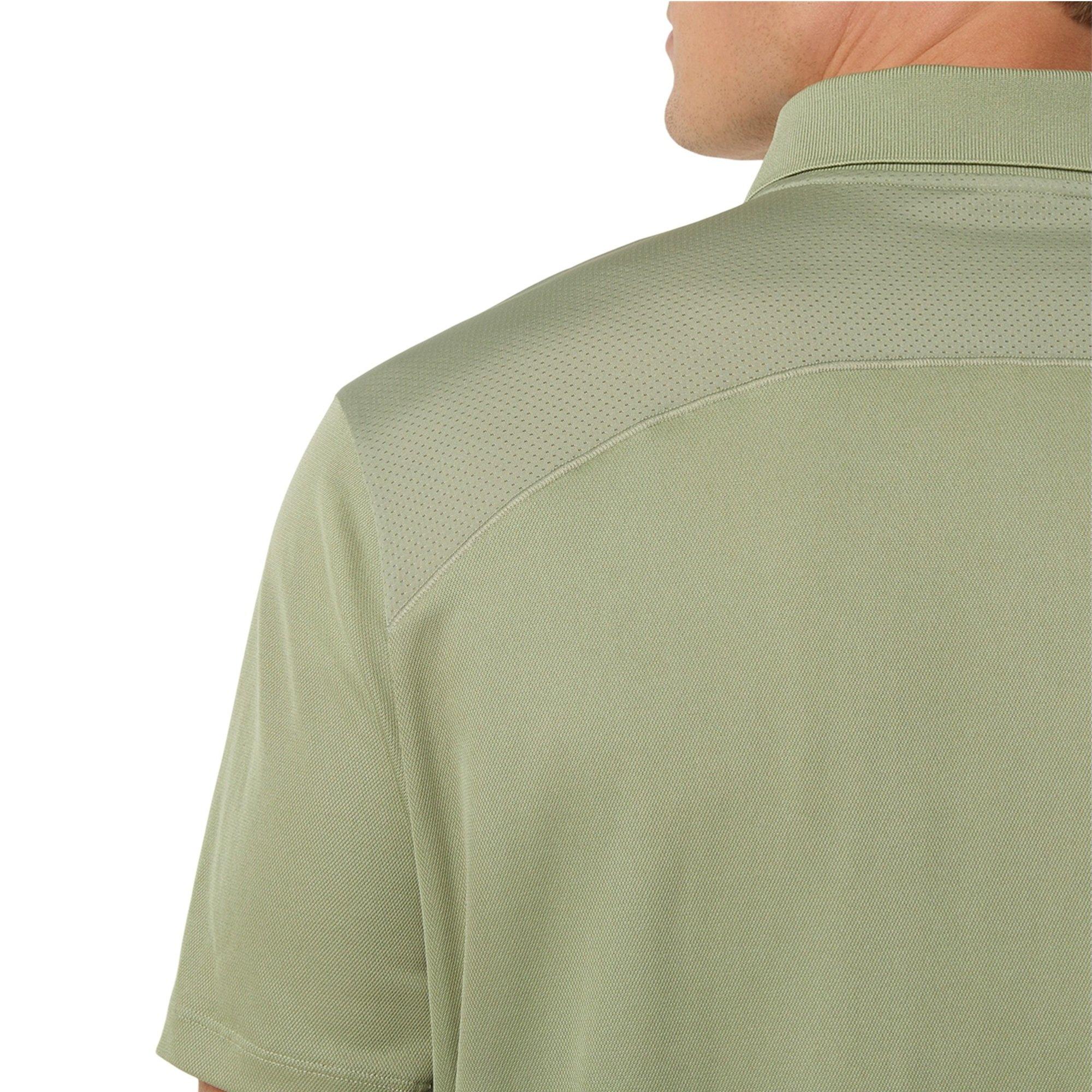 Khaki Green - Asics - Men's Court Short Sleeve Polo Shirt - 4