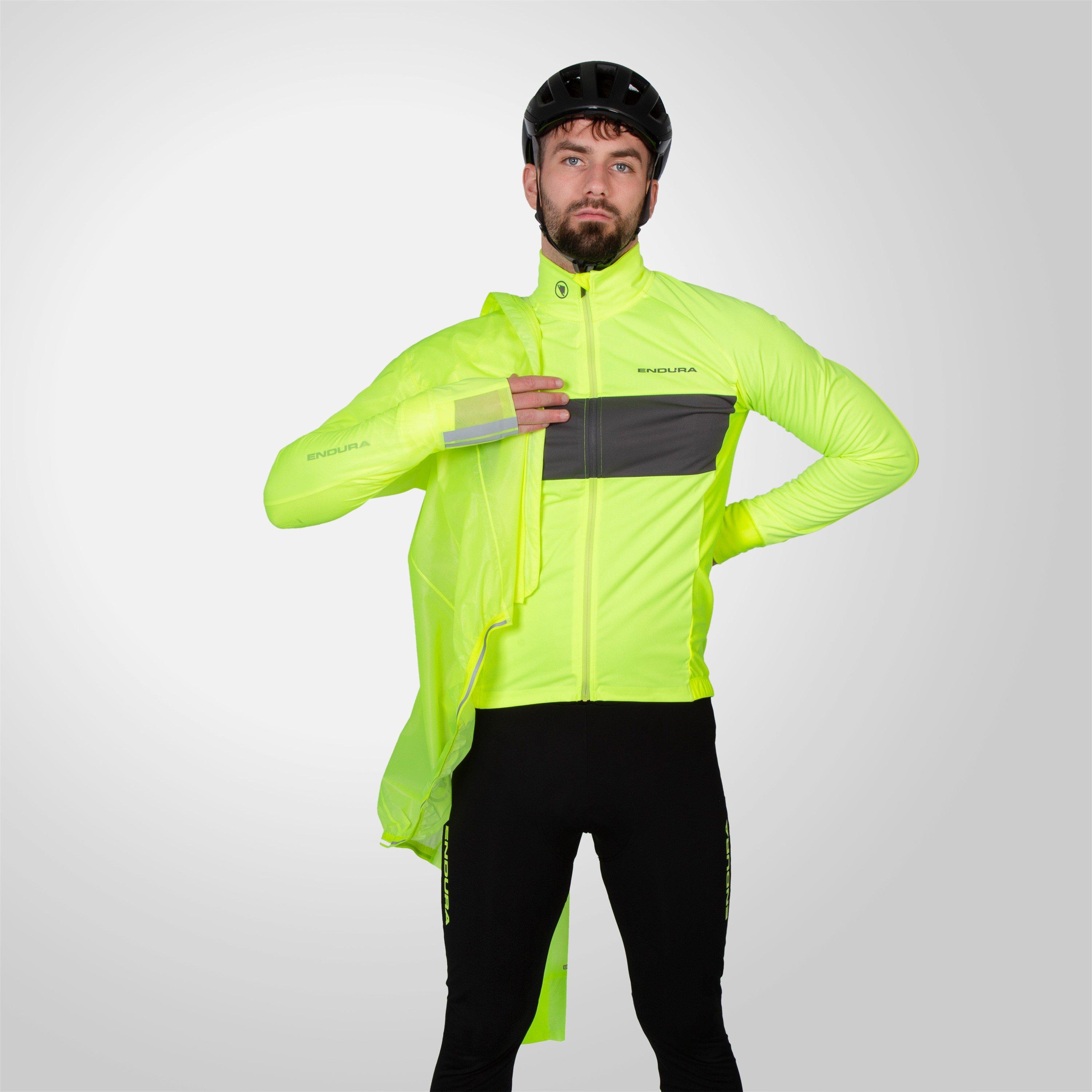 Bright Yellow - Endura - FS260 Jetstream Long Sleeve Jersey II Mens - 5