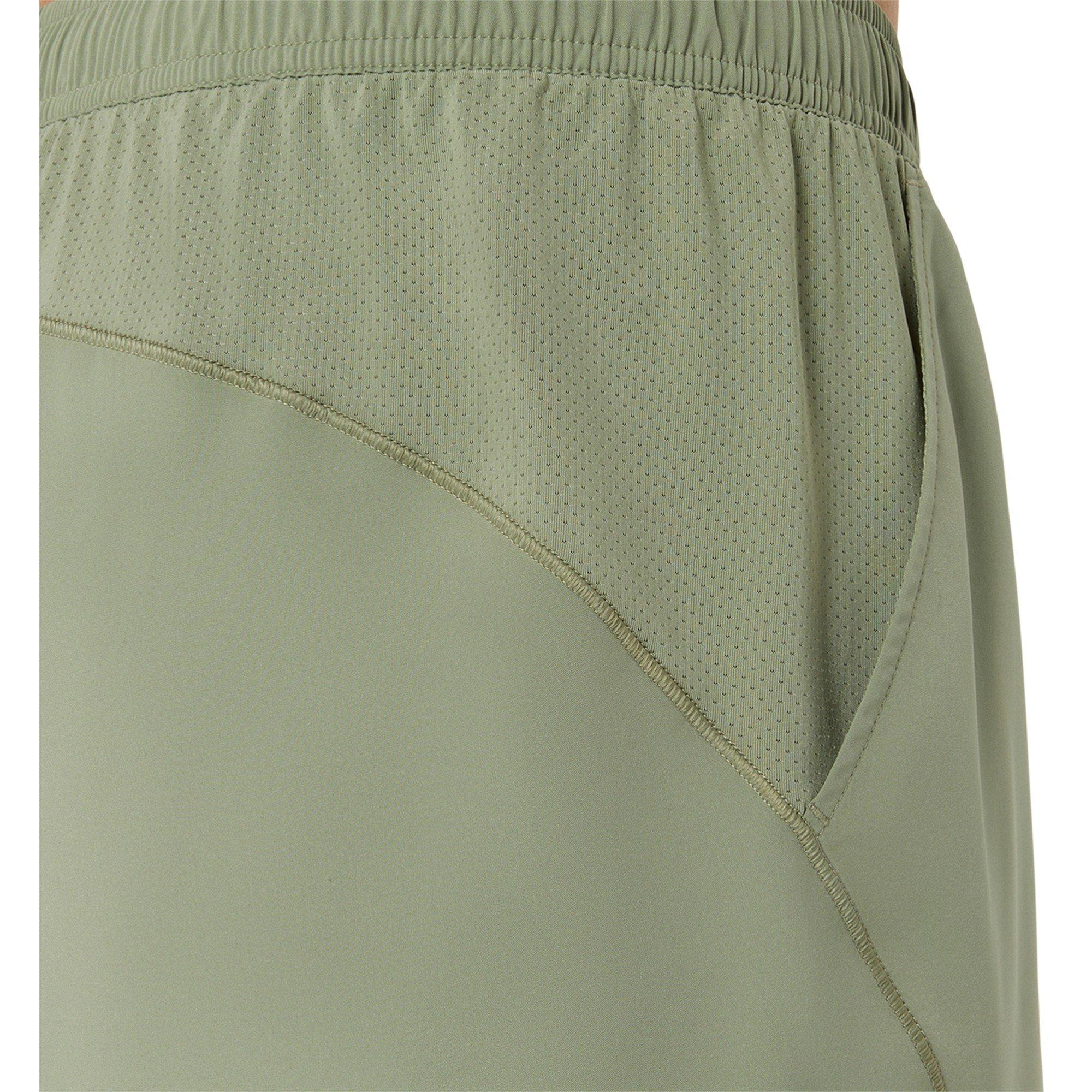 Khaki Green - Asics - Men's Court 7in Tennis Shorts - 5